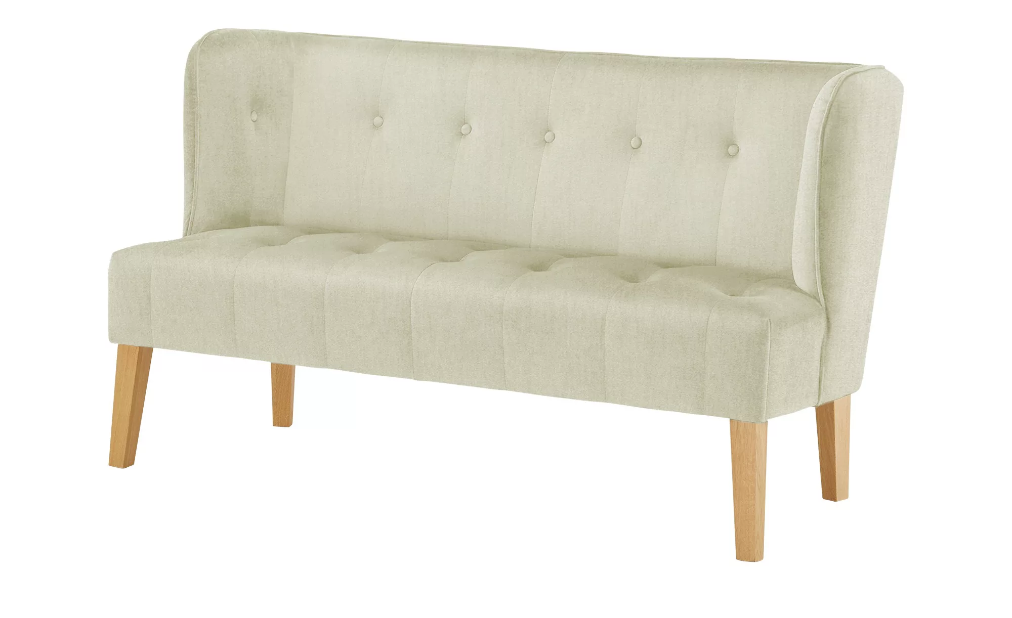 switch Küchensofa Samt  Bella ¦ beige ¦ Maße (cm): B: 158 H: 90 T: 69 Bänke günstig online kaufen