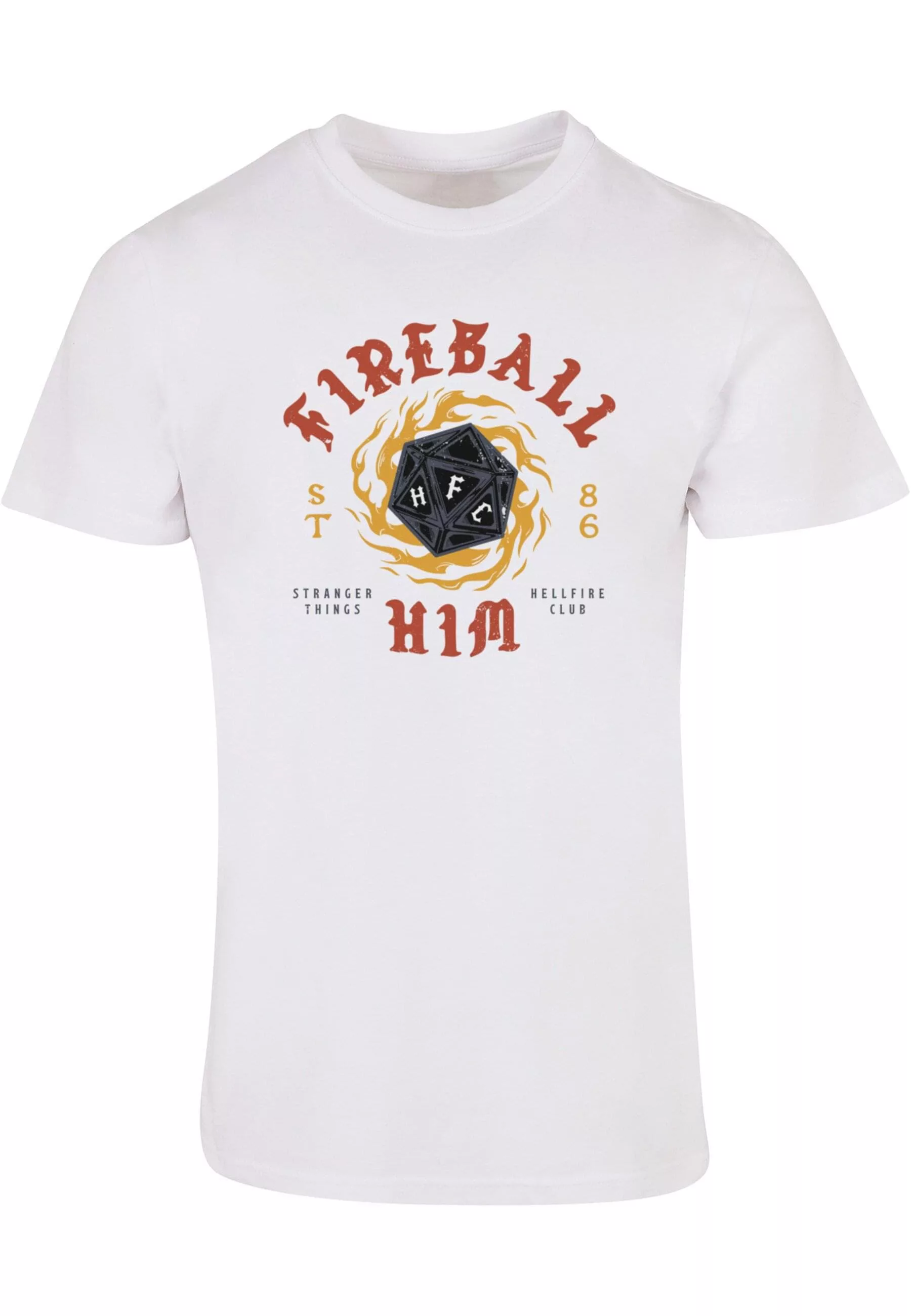 ABSOLUTE CULT T-Shirt "ABSOLUTE CULT Herren Stranger Things - Fireball Dice günstig online kaufen