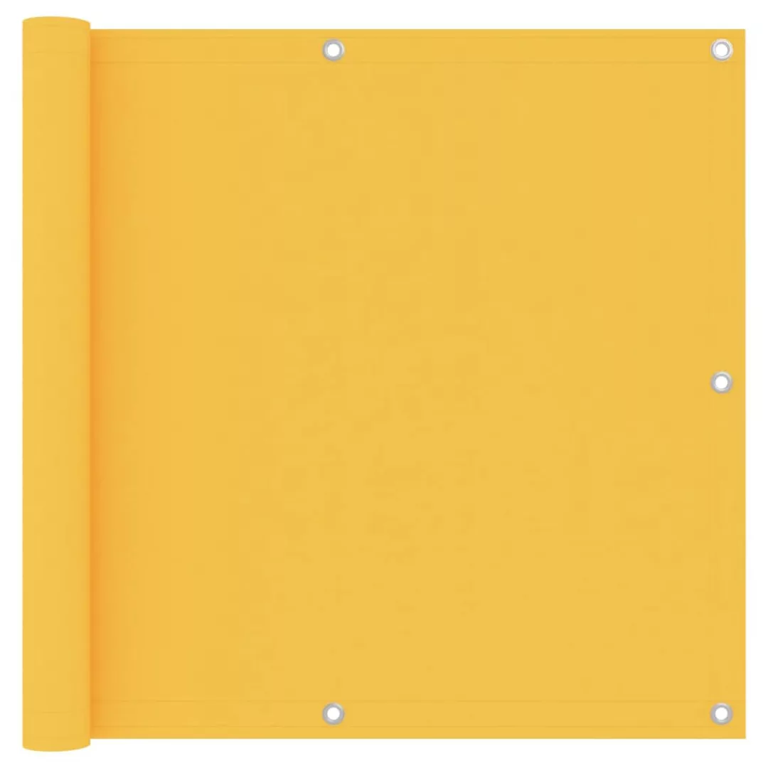 Balkon-sichtschutz Gelb 120x400 Cm Oxford-gewebe günstig online kaufen