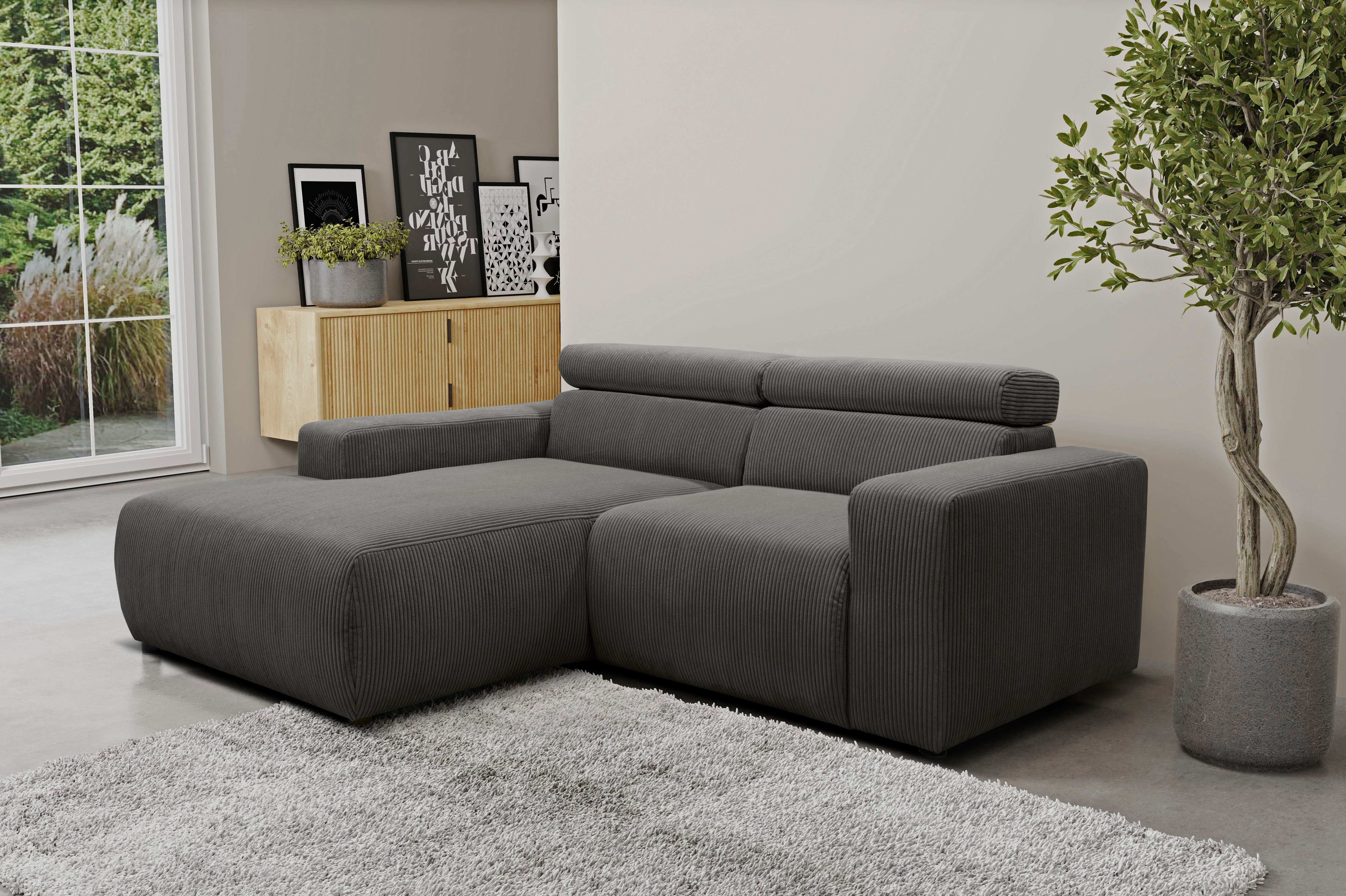 DOMO collection Ecksofa Brandon B/T: 214/175 günstig online kaufen