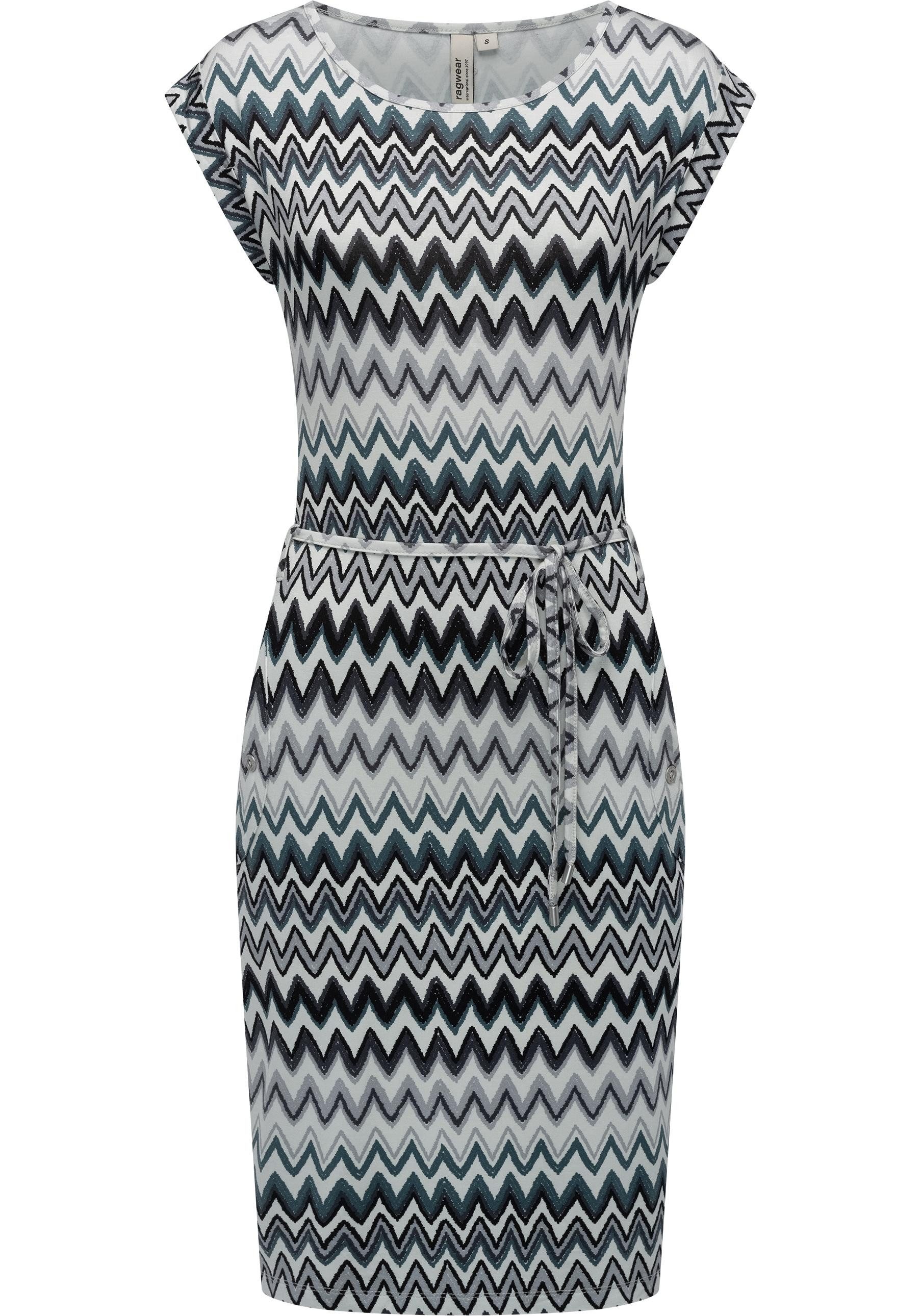 Ragwear Sommerkleid "Taggien Print", Leichtes, bequemes Midikleid mit Muste günstig online kaufen