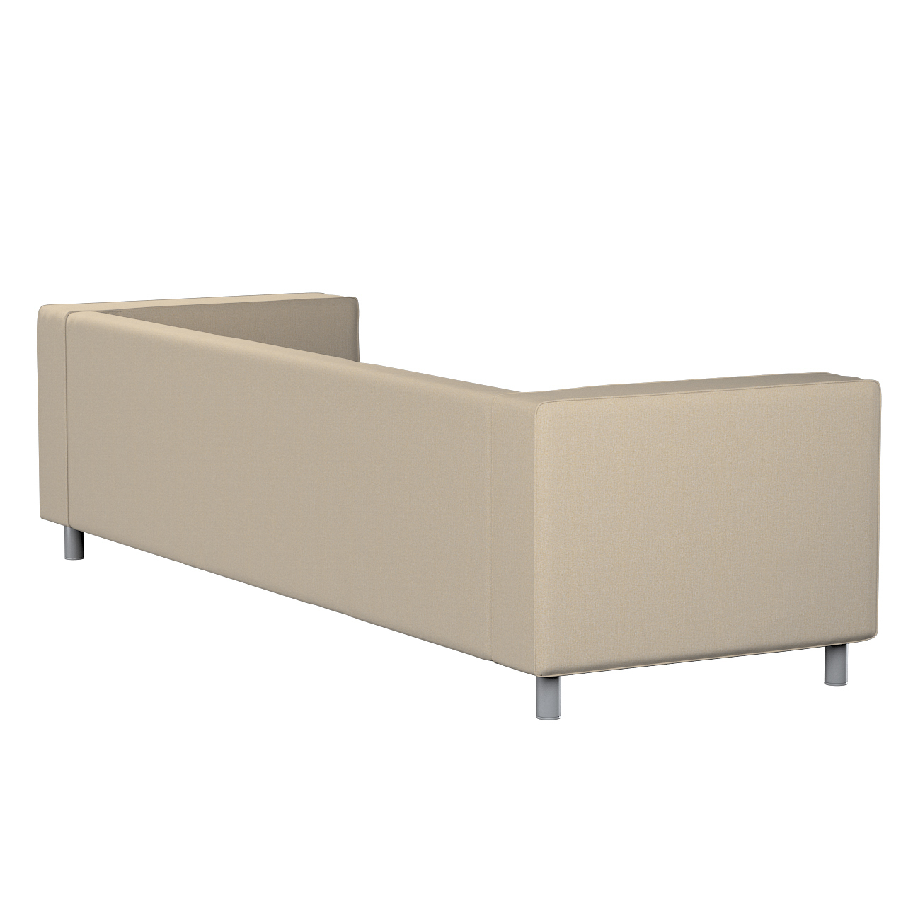Bezug für Klippan 4-Sitzer Sofa, beige, Bezug für Klippan 4-Sitzer, Edinbur günstig online kaufen