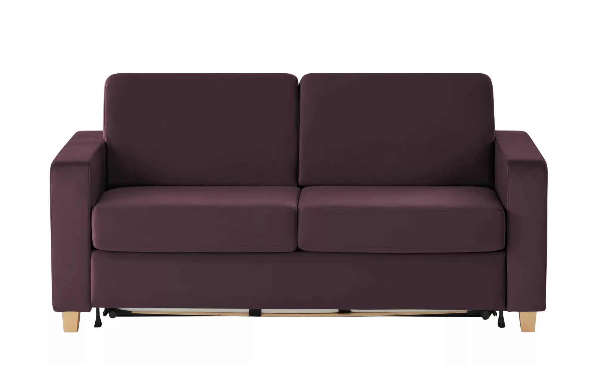 nehl Schlafsofa  Boston Deluxe ¦ lila/violett ¦ Maße (cm): B: 199 H: 91 T: günstig online kaufen