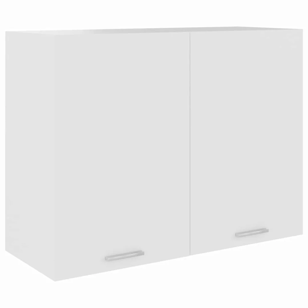 Hängeschrank Weiß 80x31x60 Cm Spanplatte günstig online kaufen