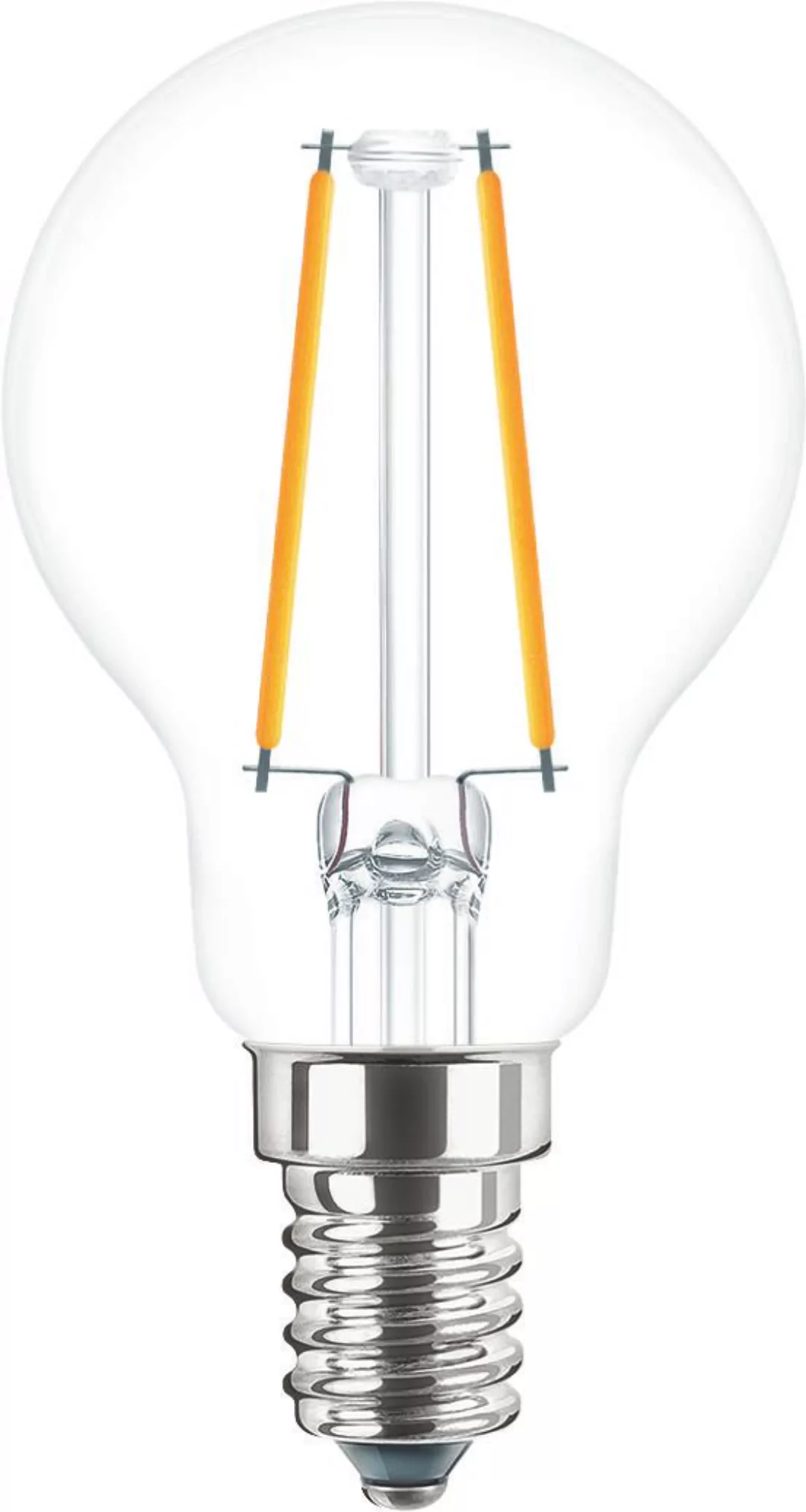 Philips Lighting LED-Tropfenlampe E14 klar Glas CorePro LED#34774800 günstig online kaufen
