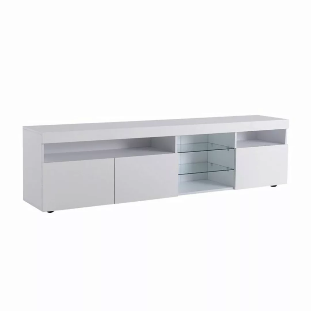 Celya TV-Schrank Moderner TV-Schrank helles Panel, variable LED-Beleuchtung günstig online kaufen