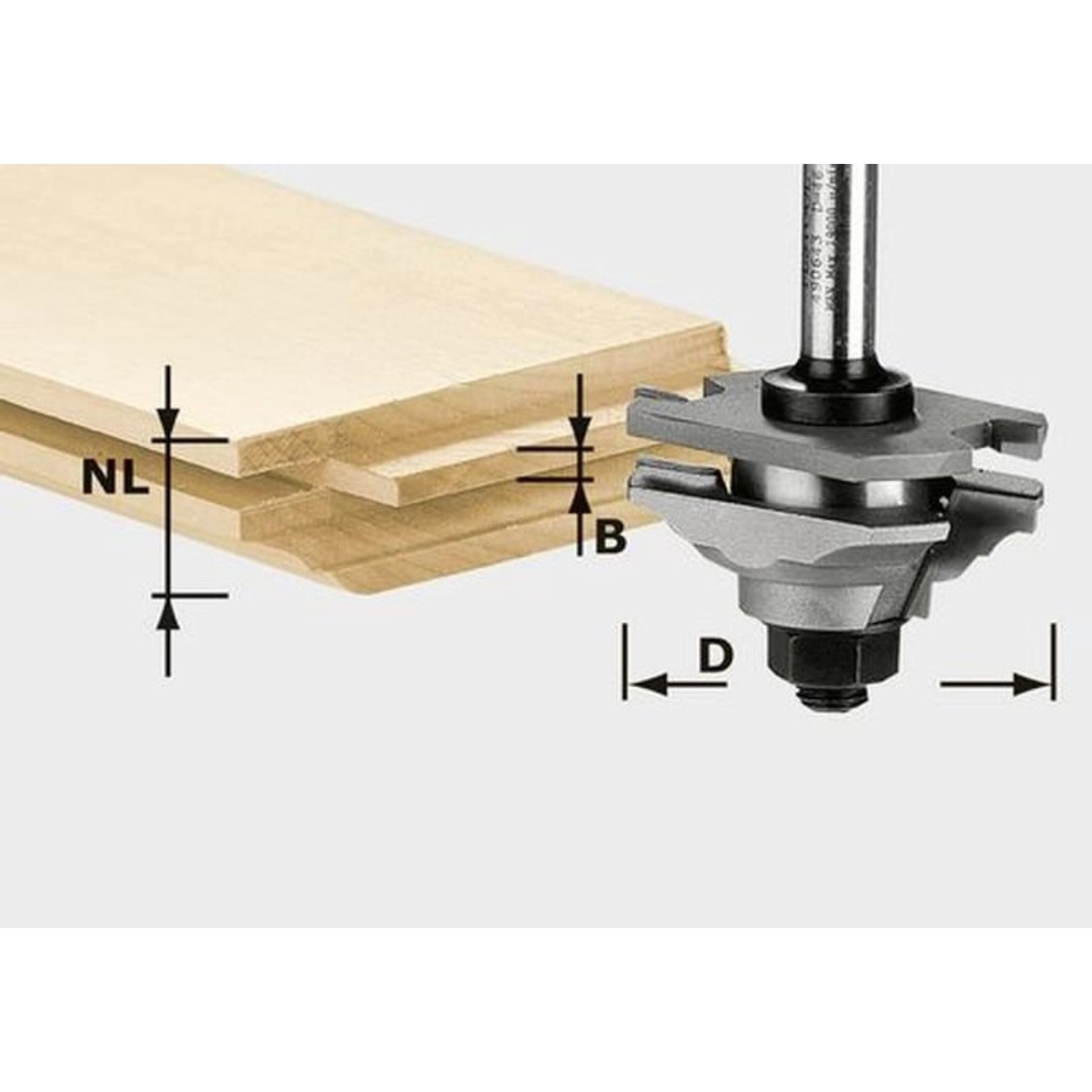 Festool Profil-Federfräser HW S8 D46 x D12-FD - 490643 günstig online kaufen