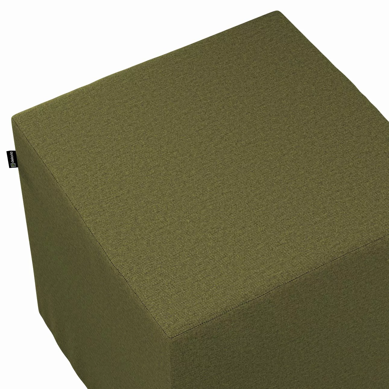 Bezug für Sitzwürfel, olivgrün, Bezug für Sitzwürfel 40 x 40 x 40 cm, Etna günstig online kaufen
