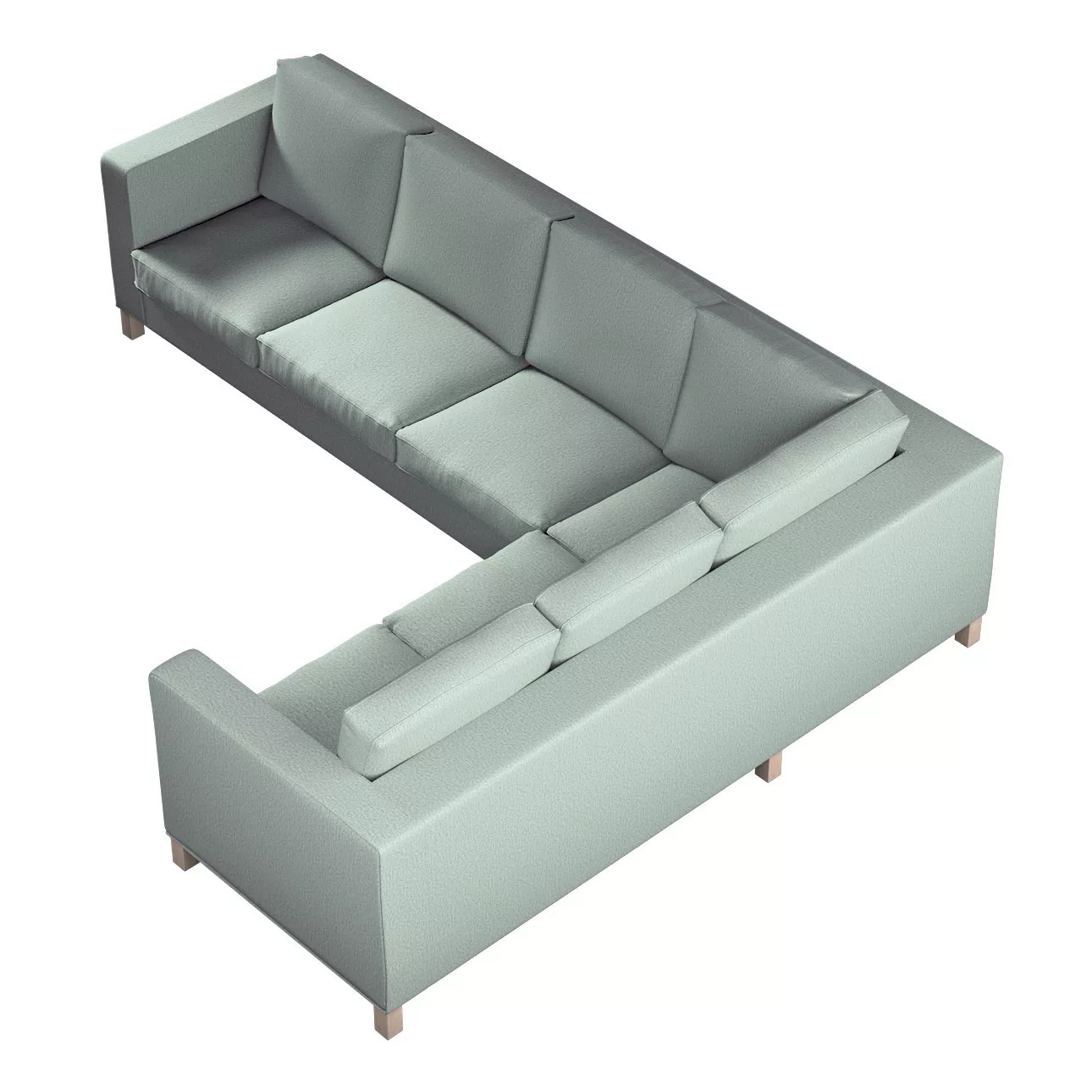 Bezug für Karlanda Sofa Ecke links, eukalyptusgrün, 36cm x 30cm x 50cm, Mad günstig online kaufen