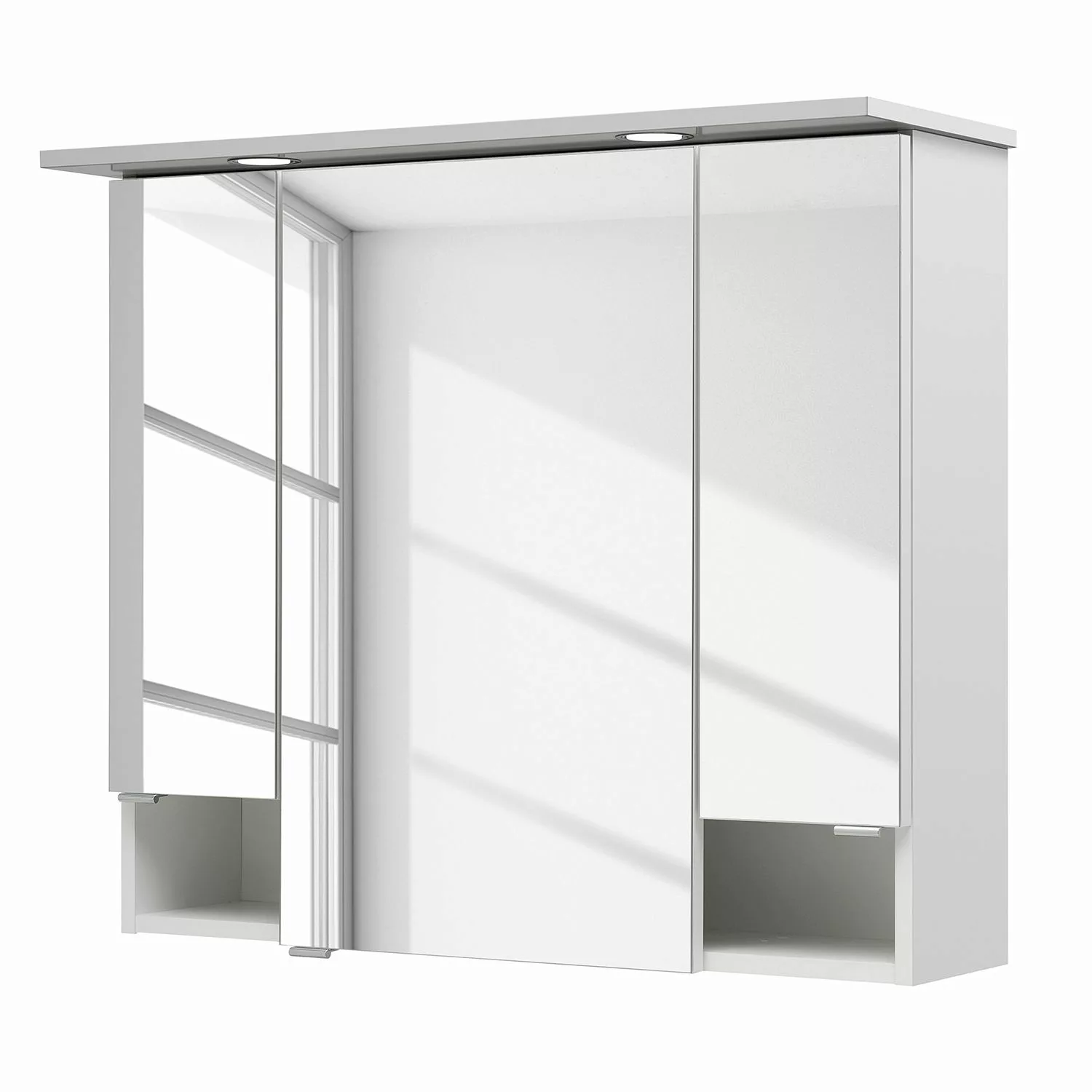 Pelipal Spiegelschrank Einzelartikel Weiß Glänzend 80 cm günstig online kaufen