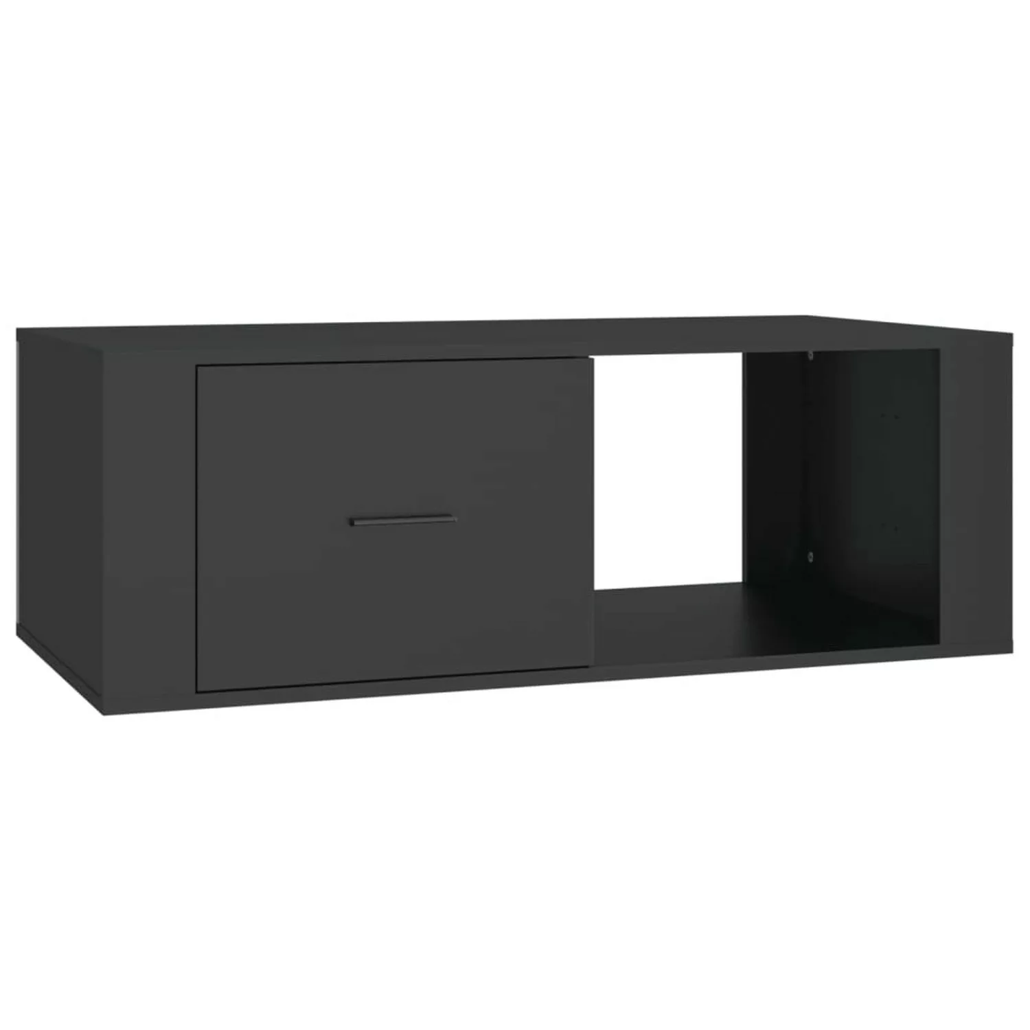 vidaXL Couchtisch Schwarz 100x50,5x35 cm Holzwerkstoff günstig online kaufen