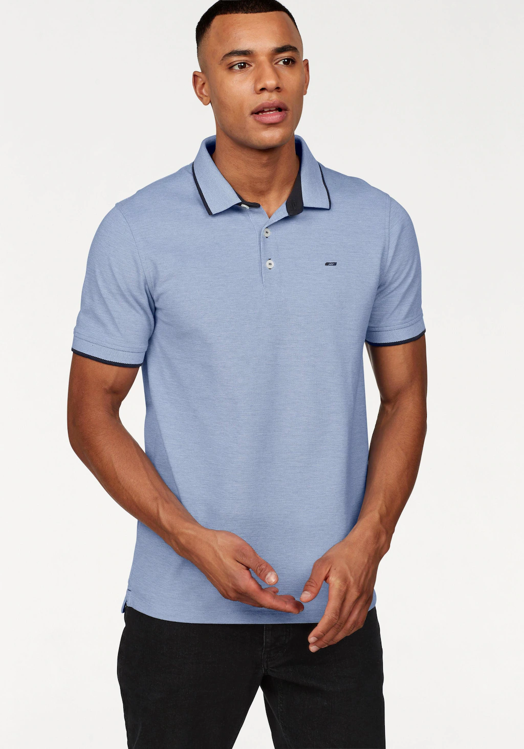Jack & Jones Poloshirt "JJEPAULOS Poloshirt mit klassischem Kragen und figu günstig online kaufen