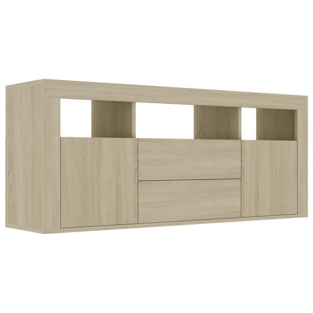 vidaXL TV-Schrank TV-Schrank Sonoma-Eiche 120 x 30 x 50 cm Spanplatte TV-Ko günstig online kaufen