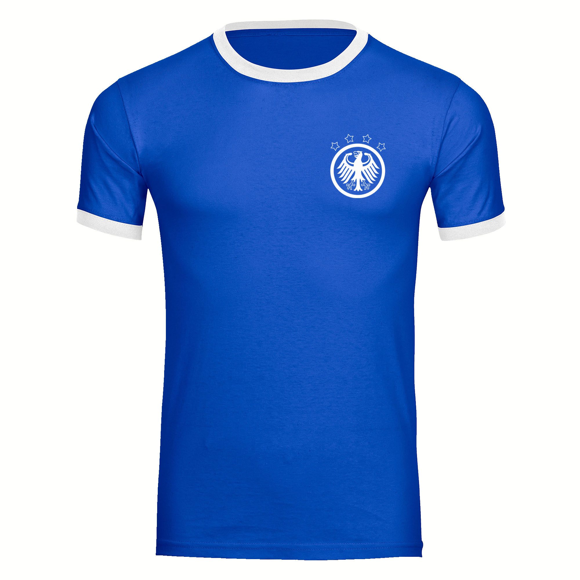 multifanshop T-Shirt Kontrast Deutschland - Adler günstig online kaufen