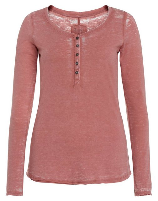 DAILY´S Langarmshirt GERMAINE: Damen Longsleeve mit Rundhalsausschnitt und günstig online kaufen