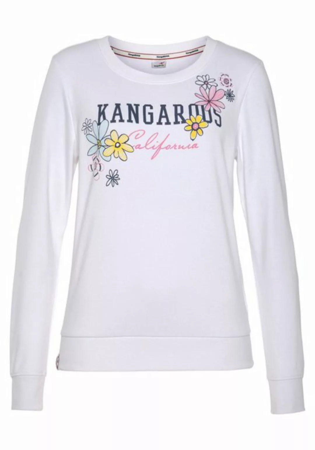 KangaROOS Sweatshirt mit großem Label Print - NEUE-KOLLEKTION günstig online kaufen