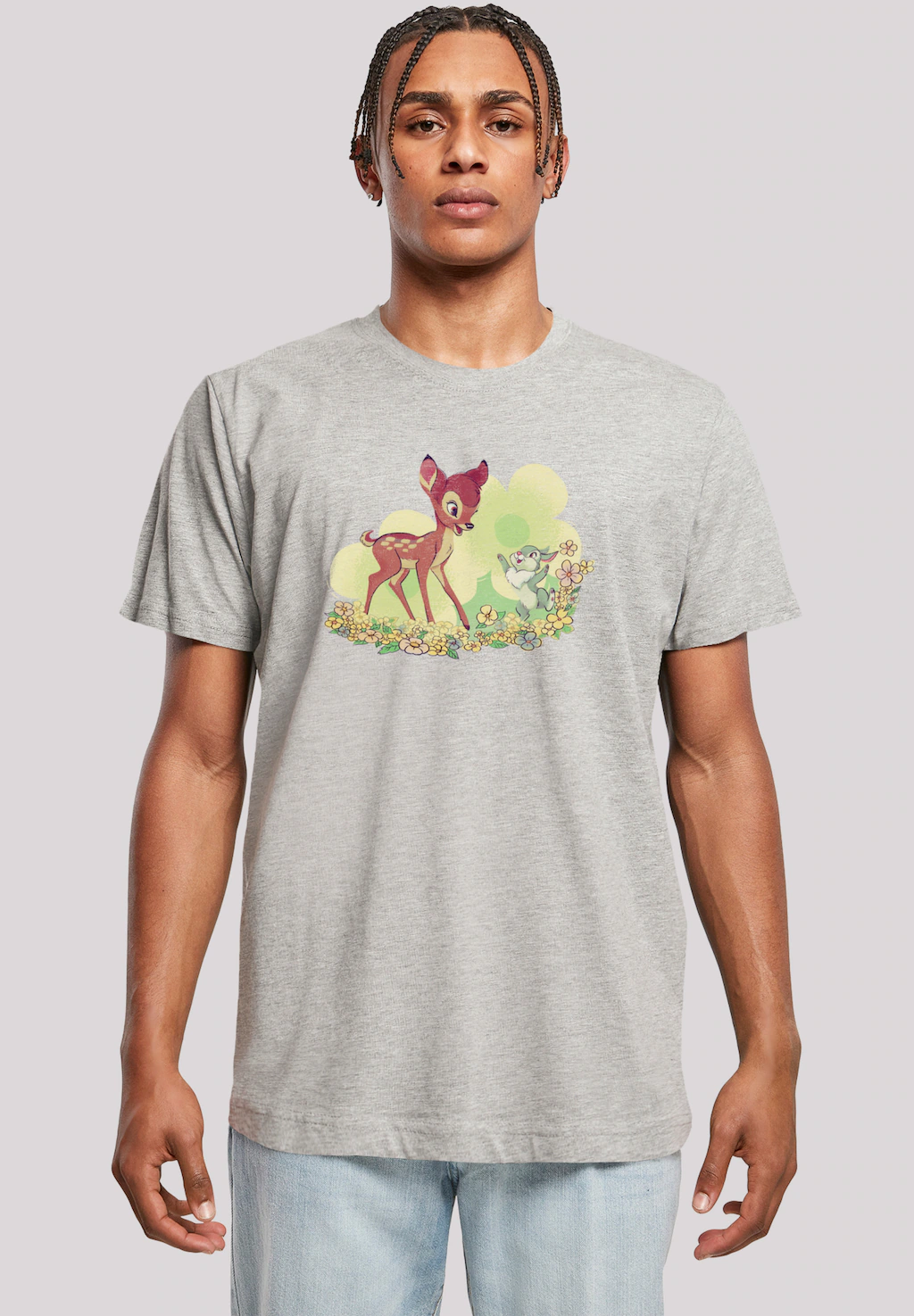 F4NT4STIC T-Shirt "Disney Bambi Disney Bambi & Thumper Playing", Premium Qu günstig online kaufen