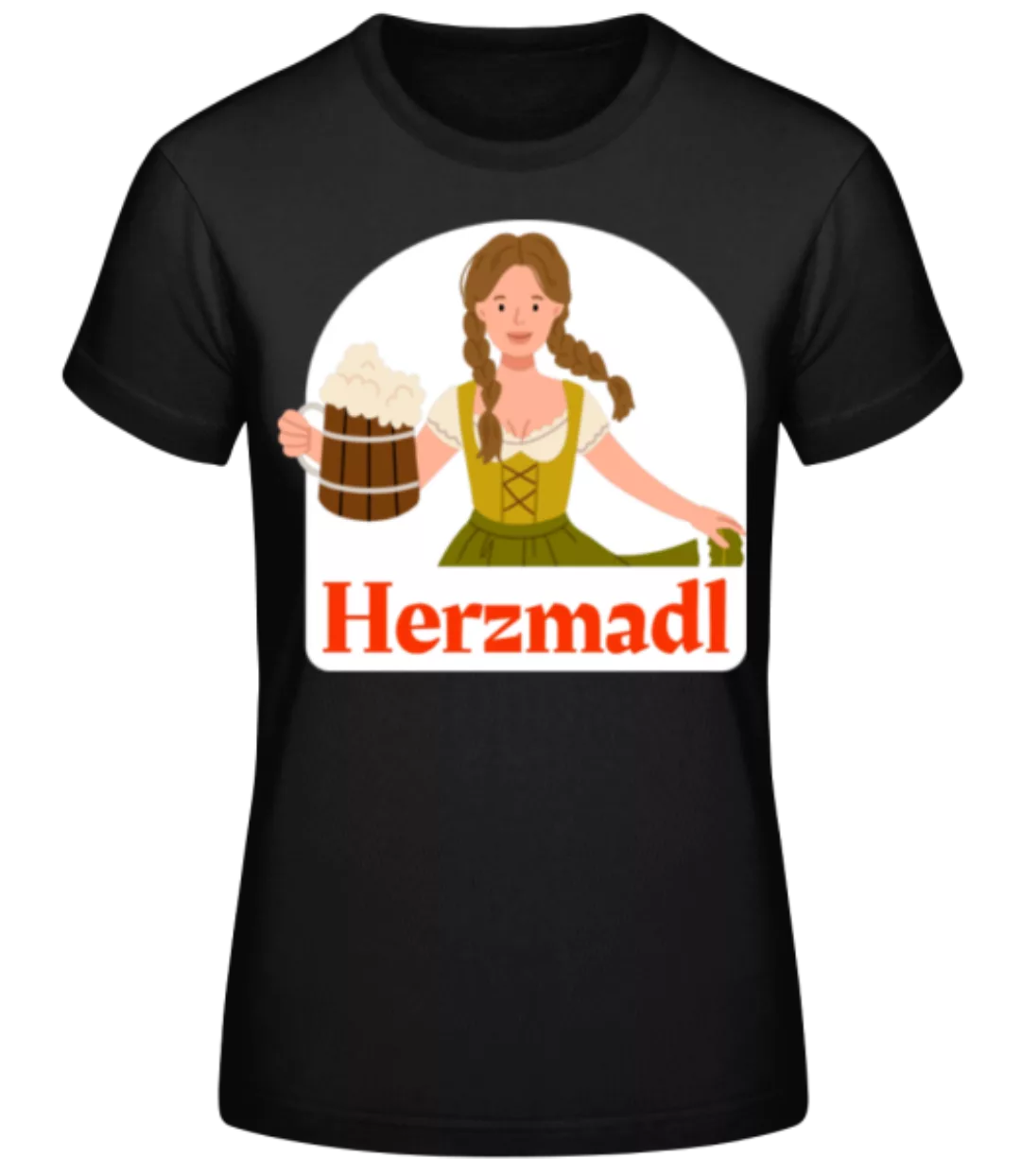 Herzmadl · Frauen Basic T-Shirt günstig online kaufen