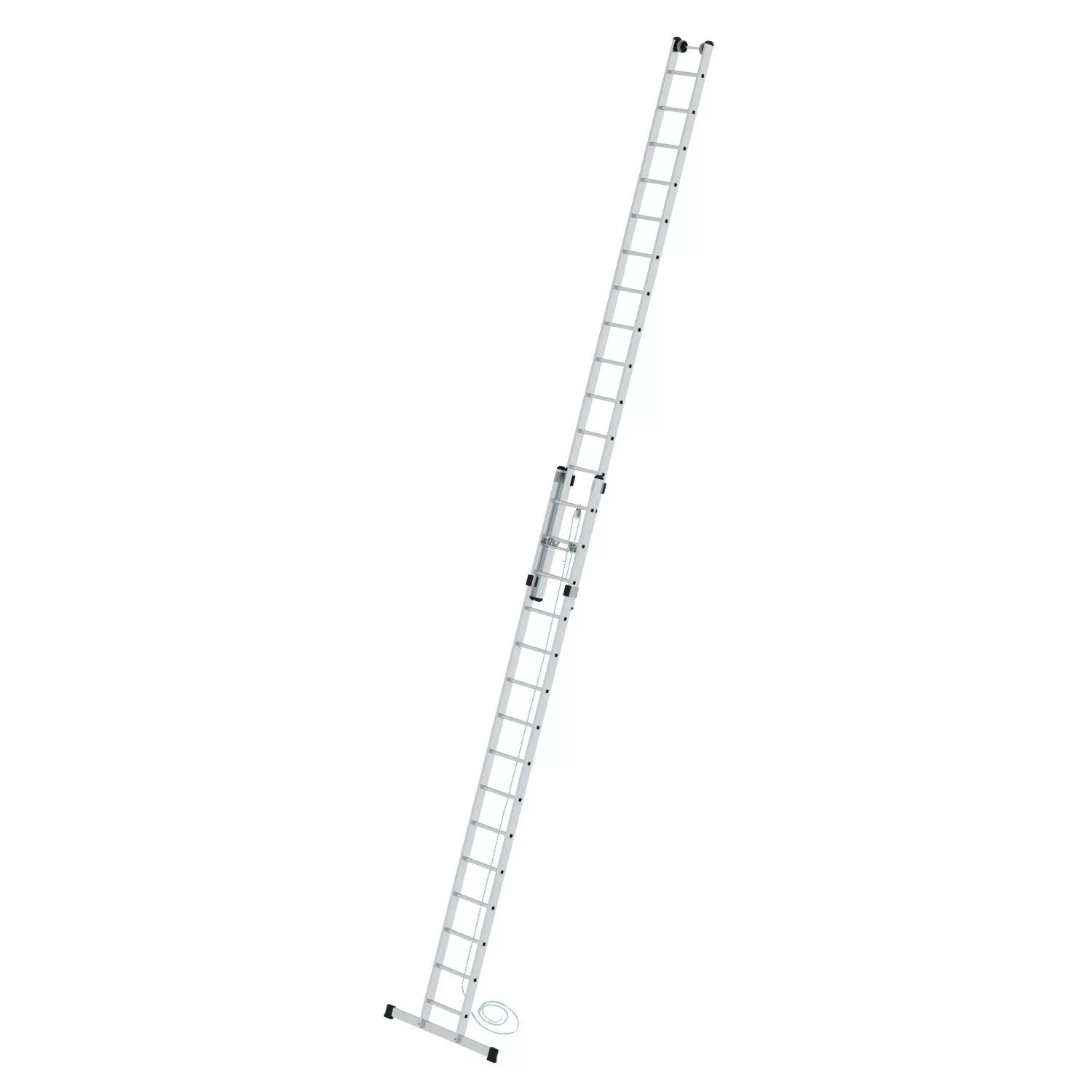 PROREGAL Sprossen-Seilzugleiter mit Standard-Traverse 2 x 15 Sprossen günstig online kaufen