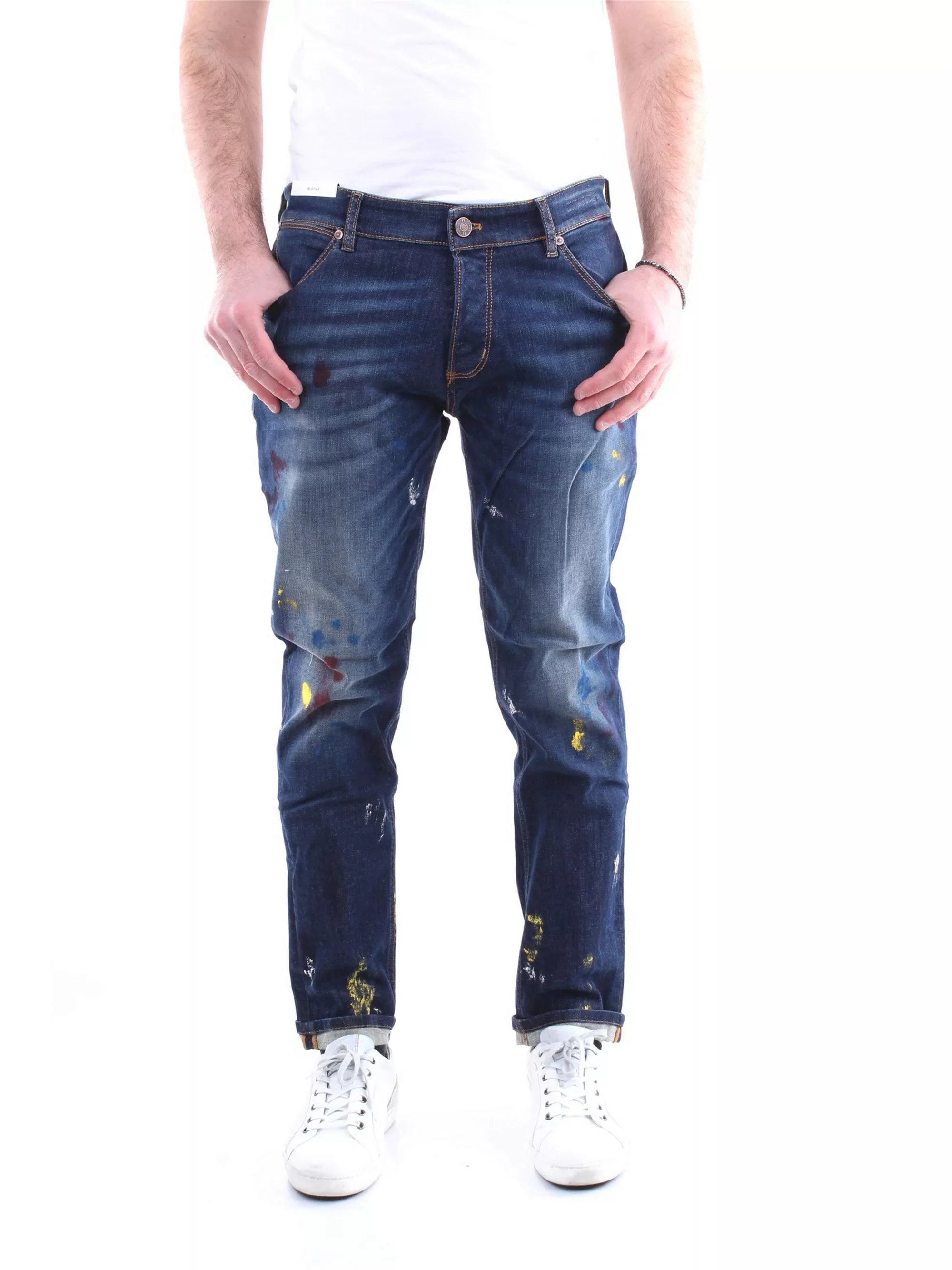 PT TORINO regelmäßig Herren Dunkle Jeans günstig online kaufen
