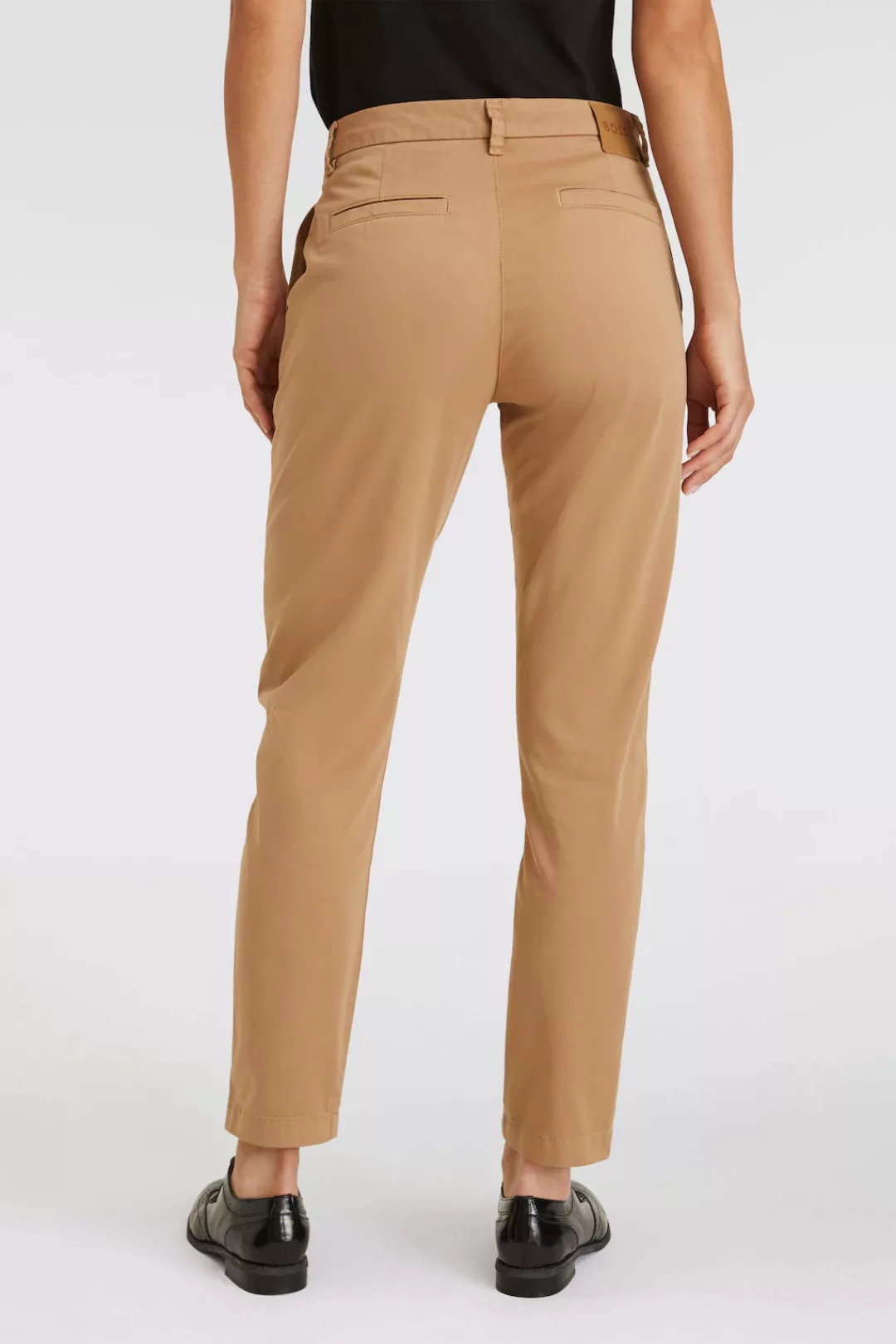 BOSS ORANGE Webhose C_Tachini2-D mit Leder-Brandlabel am hinteren Bundabsch günstig online kaufen