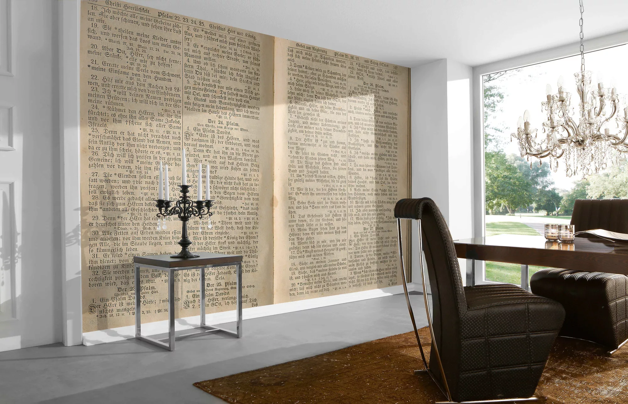 Architects Paper Fototapete »Psalm 23«, Vlies, Wand, Schräge günstig online kaufen