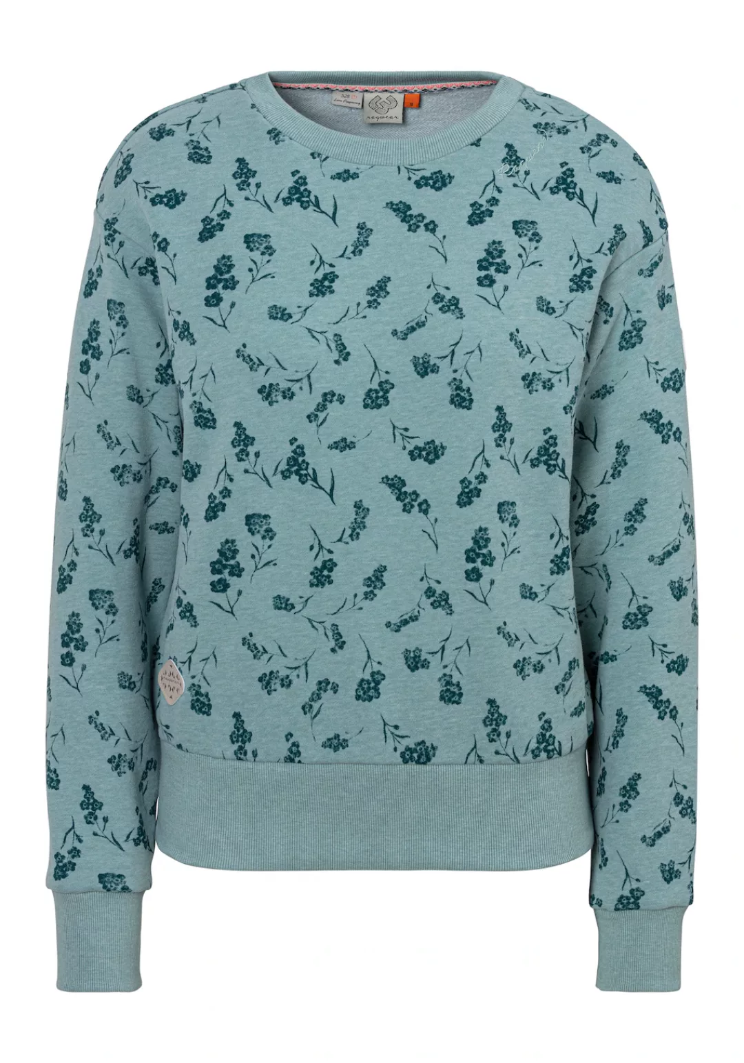 Ragwear Sweater "HEIKKE", mit sommerlichem Alloverdruck günstig online kaufen
