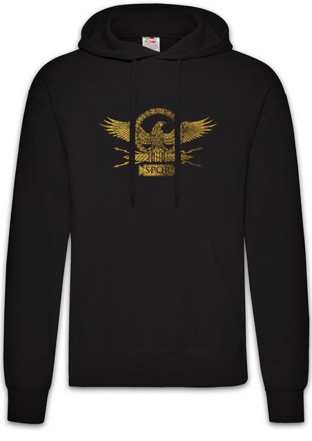 Urban Backwoods Hoodie Römischer Adler Herren Hoodie Roma Rom Cäsar Karte K günstig online kaufen