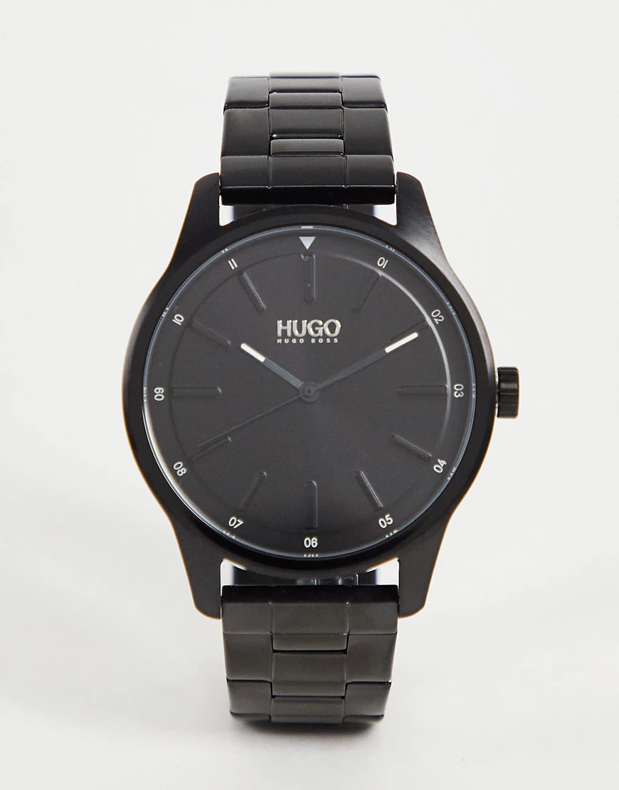 Hugo – Armbanduhr in Schwarz 1530040 günstig online kaufen