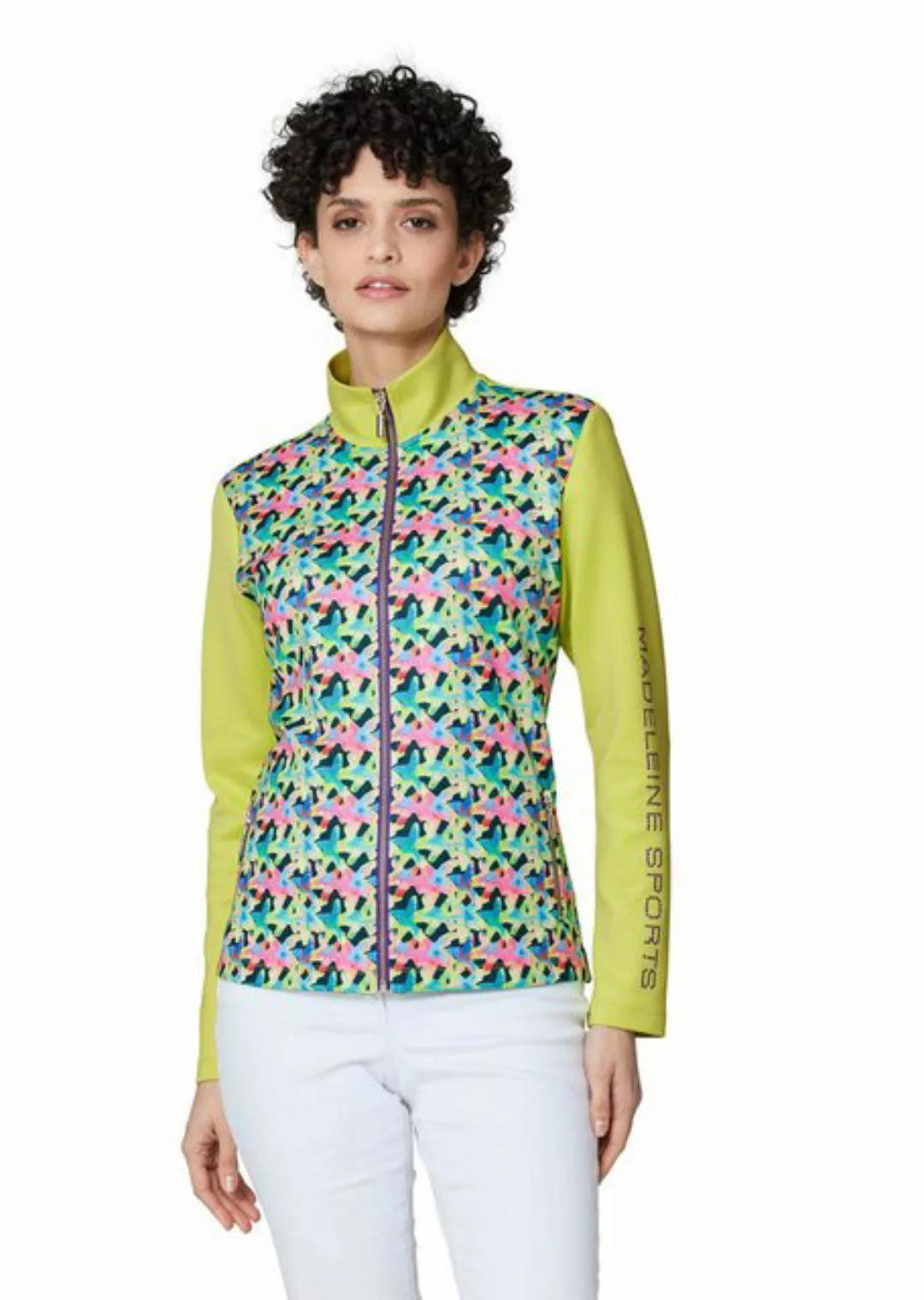 MADELEINE Outdoorjacke Jacke mit stylischem Unikat-Print günstig online kaufen