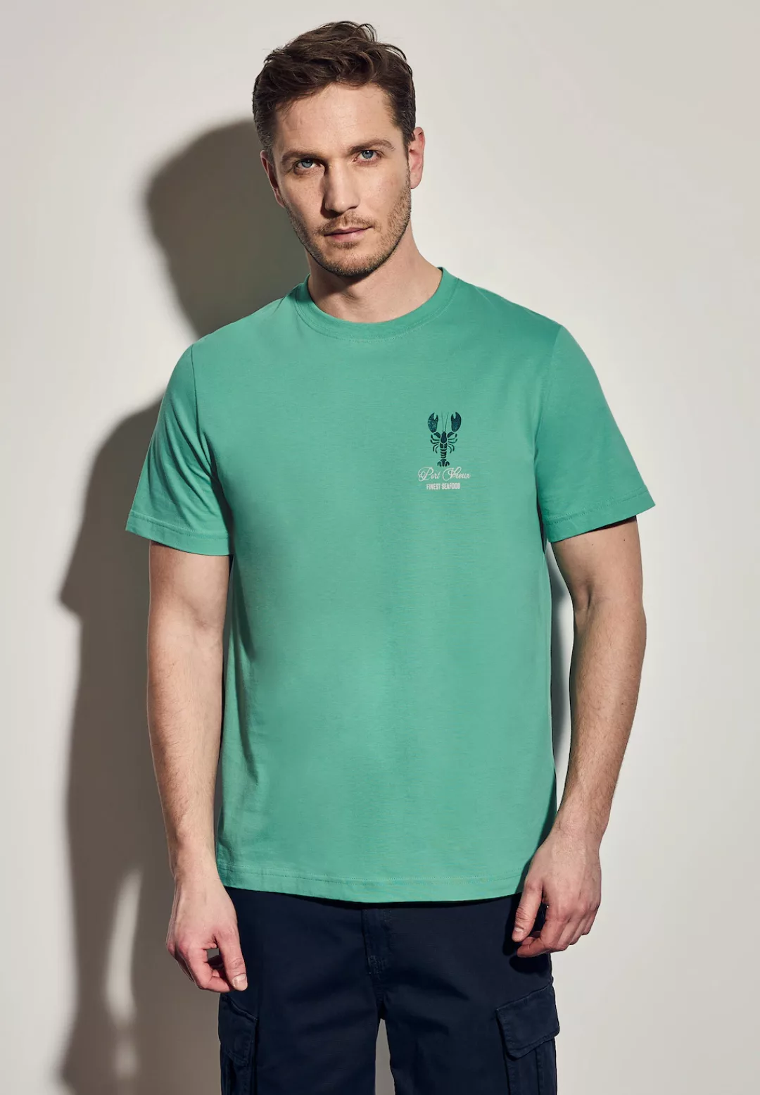 STREET ONE MEN T-Shirt, Jersey günstig online kaufen