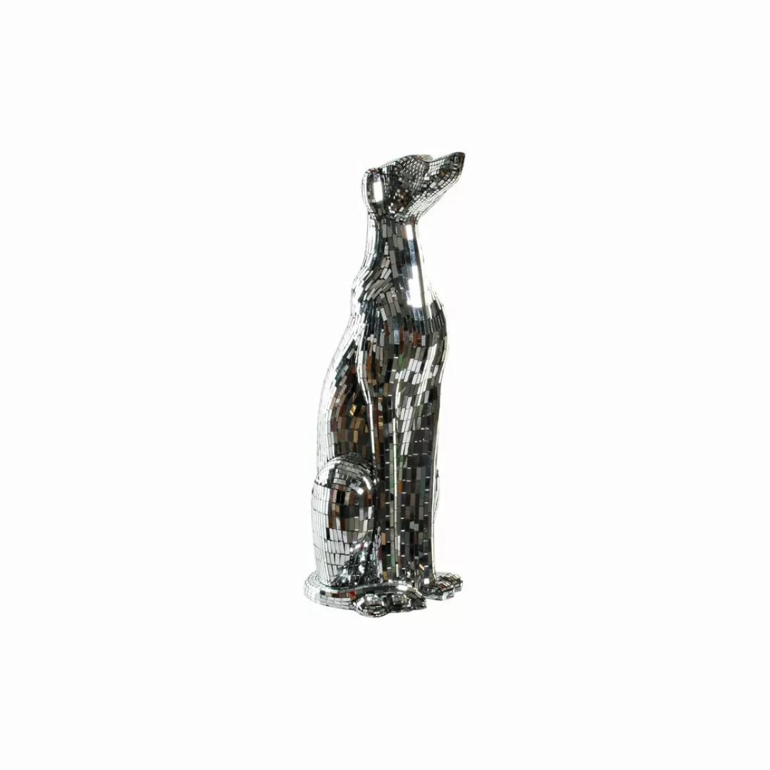 Deko-figur Dkd Home Decor Silberfarben Harz Hund (36 X 23 X 78 Cm) günstig online kaufen