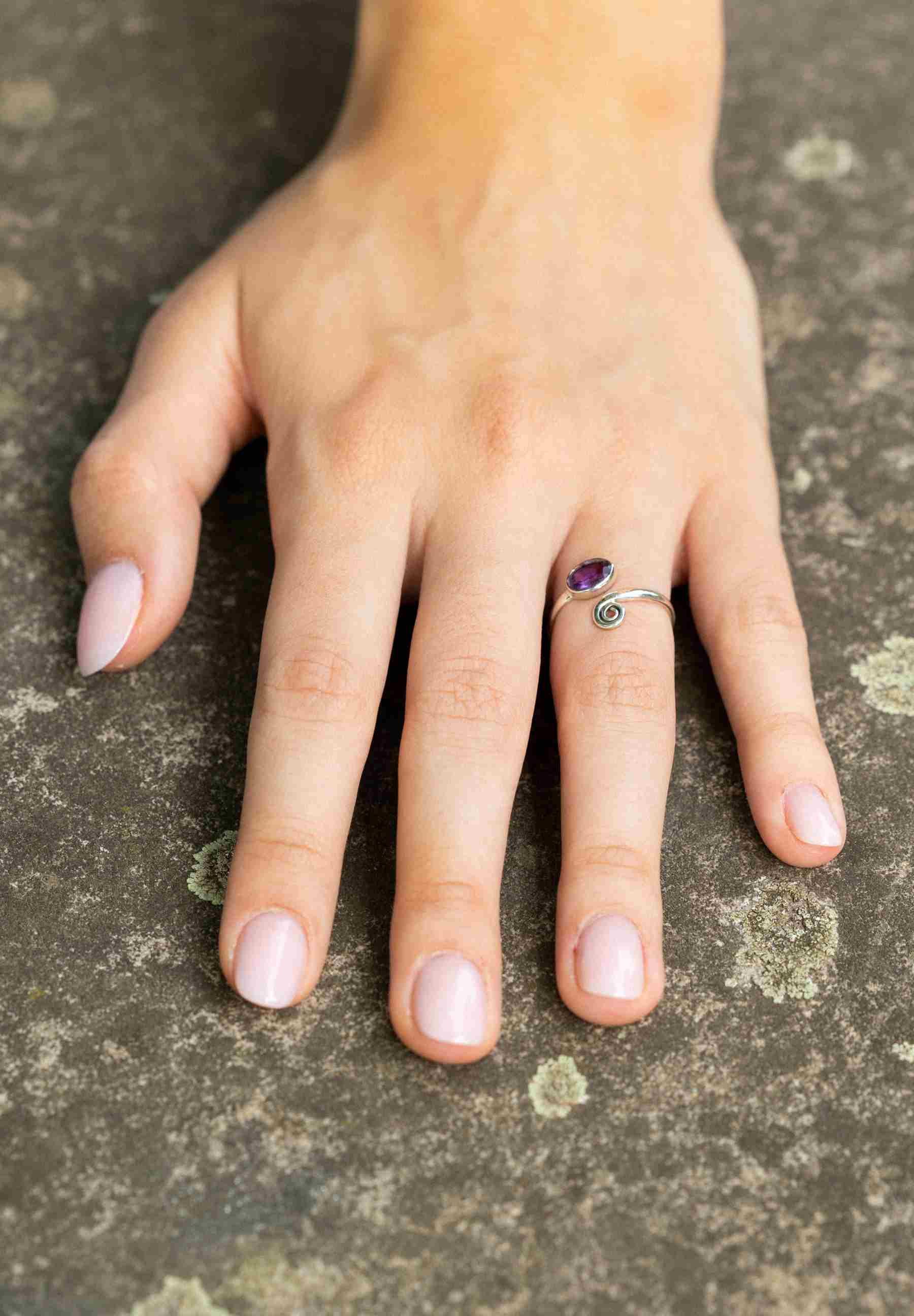 mantraroma Silberring (Ring mit Schmuckbeutel), Damenring günstig online kaufen