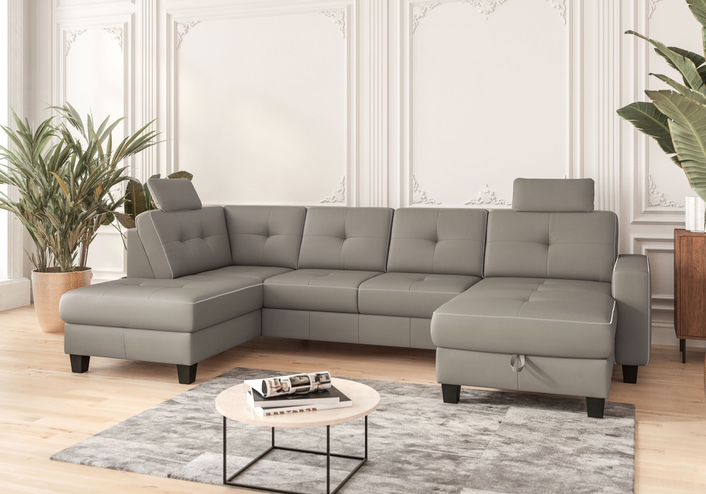 Places of Style Wohnlandschaft "Varese", wahlweise mit Bettfunktion und Bet günstig online kaufen
