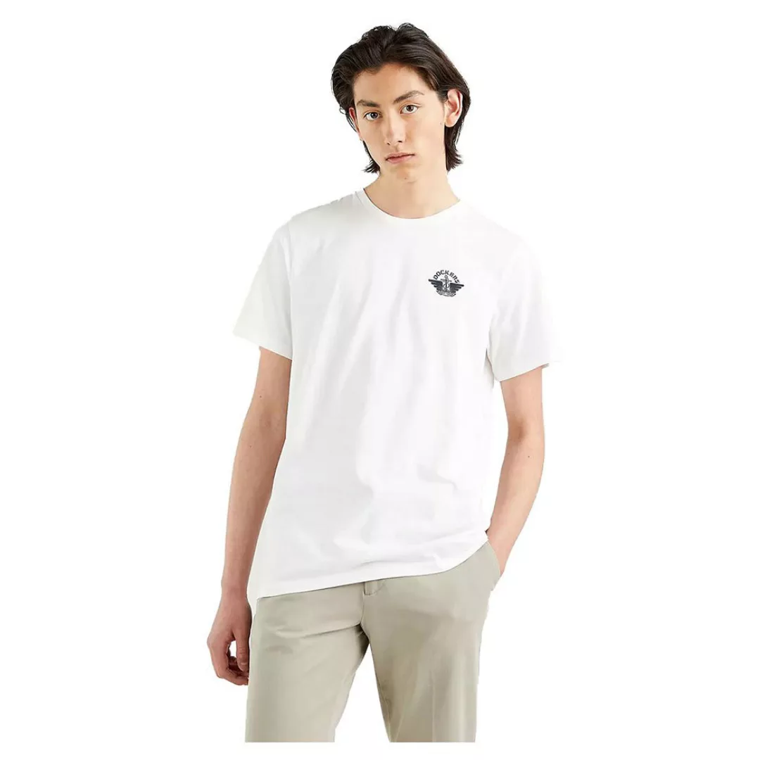 Dockers Logo Wing&anchor Kurzärmeliges T-shirt XL Lucent White günstig online kaufen
