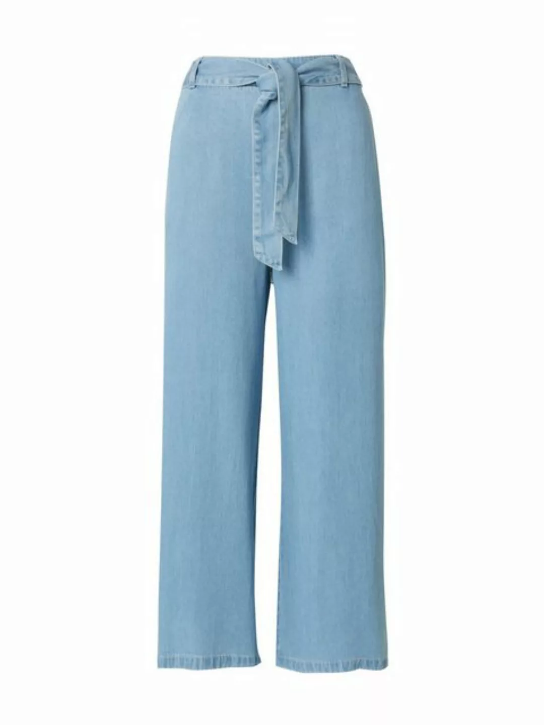 s.Oliver 7/8-Hose Culotte-Jeans aus Lyocell / High Rise / Wide Leg / Bindeg günstig online kaufen