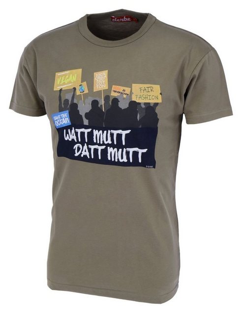 Derbe Print-Shirt Watt Mutt T-Shirt günstig online kaufen