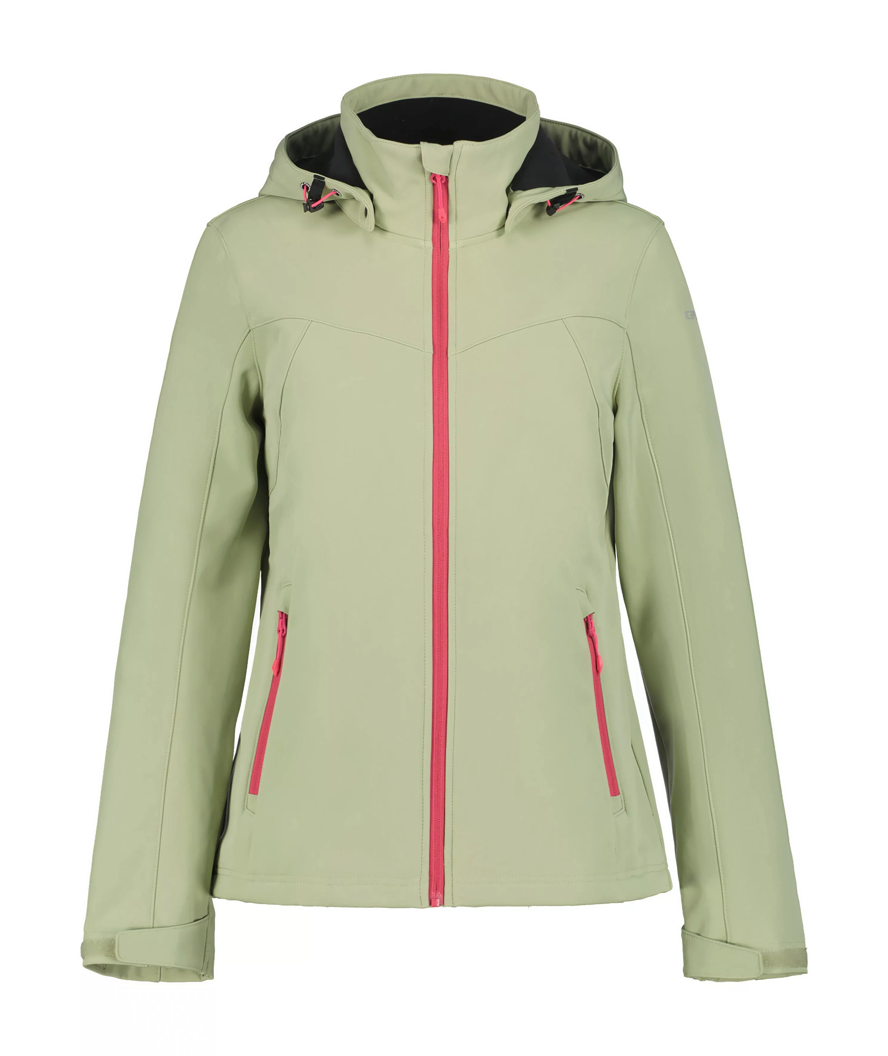 Icepeak Softshelljacke "D SOFTSHELLJACKE BRENHAM", mit Kapuze, mit hohem St günstig online kaufen