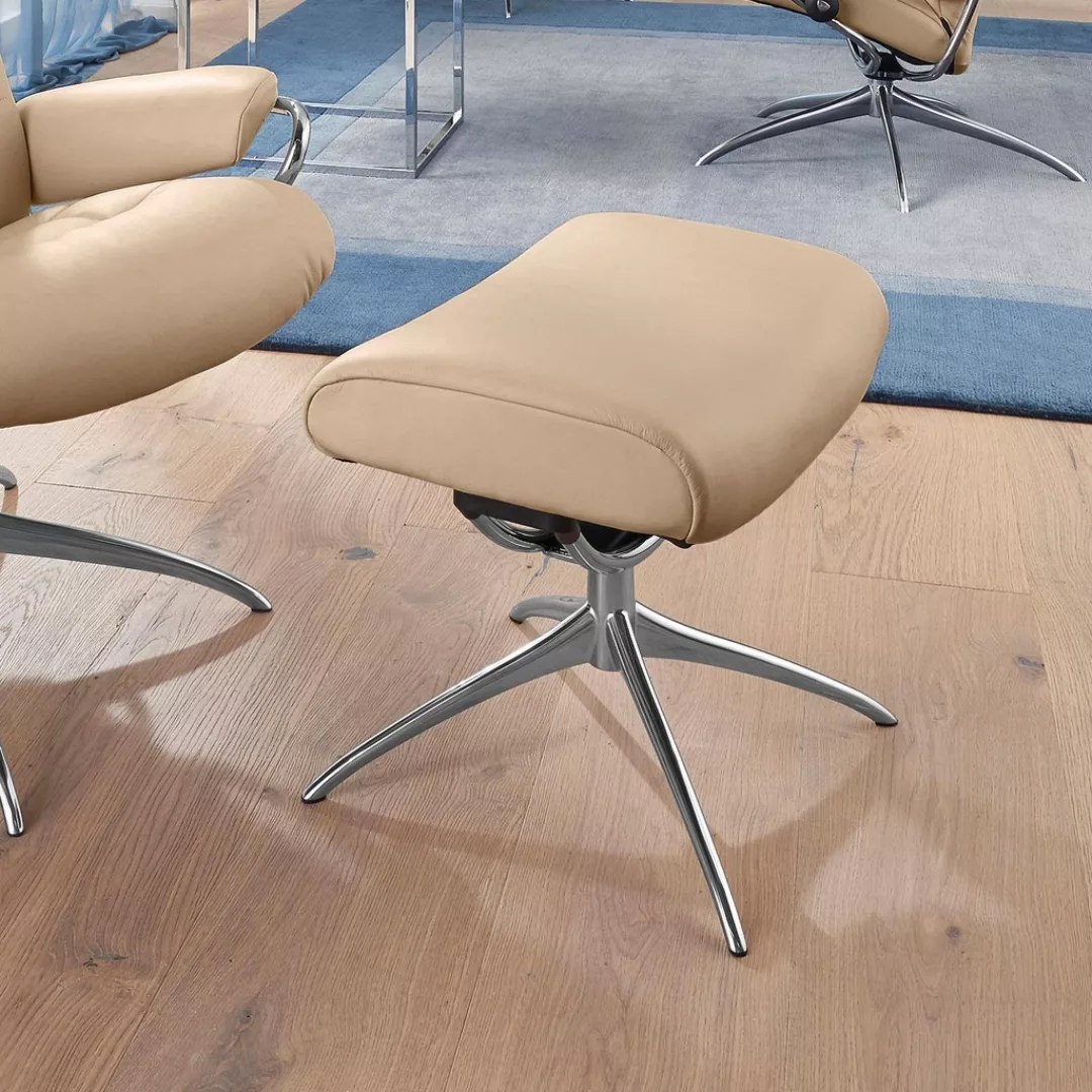 Stressless® Fußhocker »London«, mit Star Base, Gestell Chrom günstig online kaufen