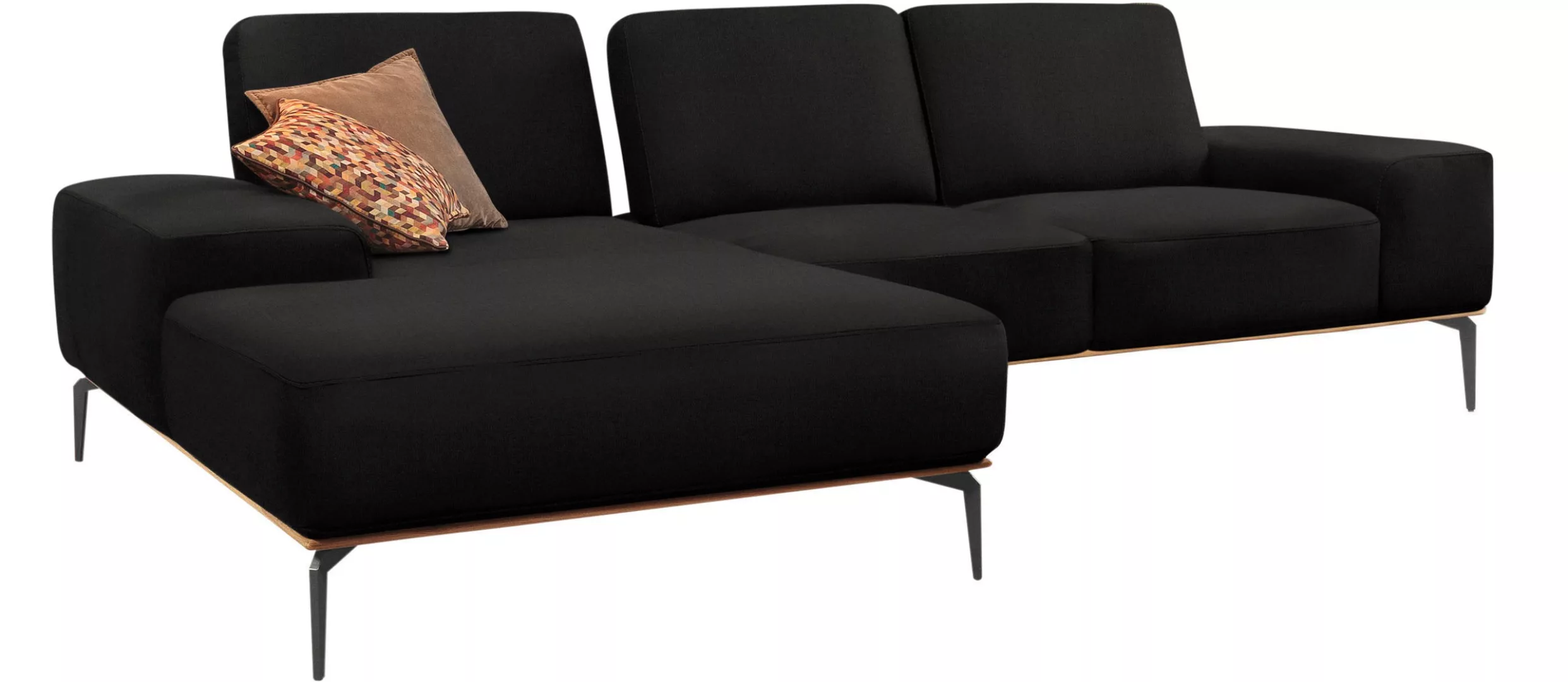 W.SCHILLIG Ecksofa "run, Designsofa mit tollem Sitzkomfort, bequem, L-Form" günstig online kaufen