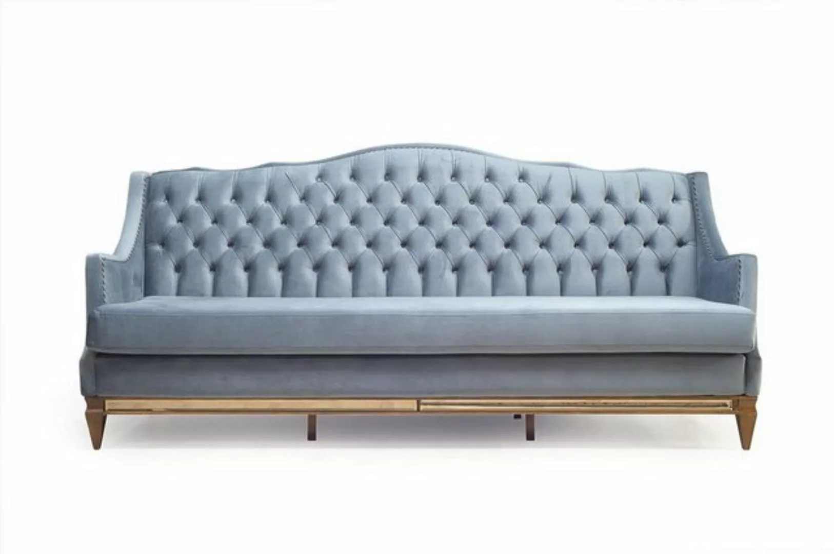 JVmoebel 3-Sitzer Luxus Möbel Polster Couch Holz Italien Polster Sofa Klass günstig online kaufen