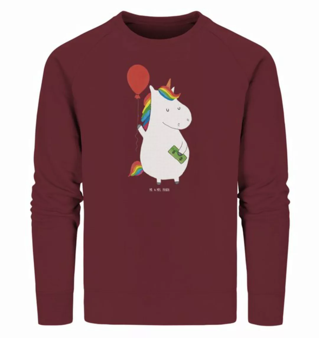 Mr. & Mrs. Panda Longpullover Größe M Einhorn Luftballon - Burgundy - Gesch günstig online kaufen