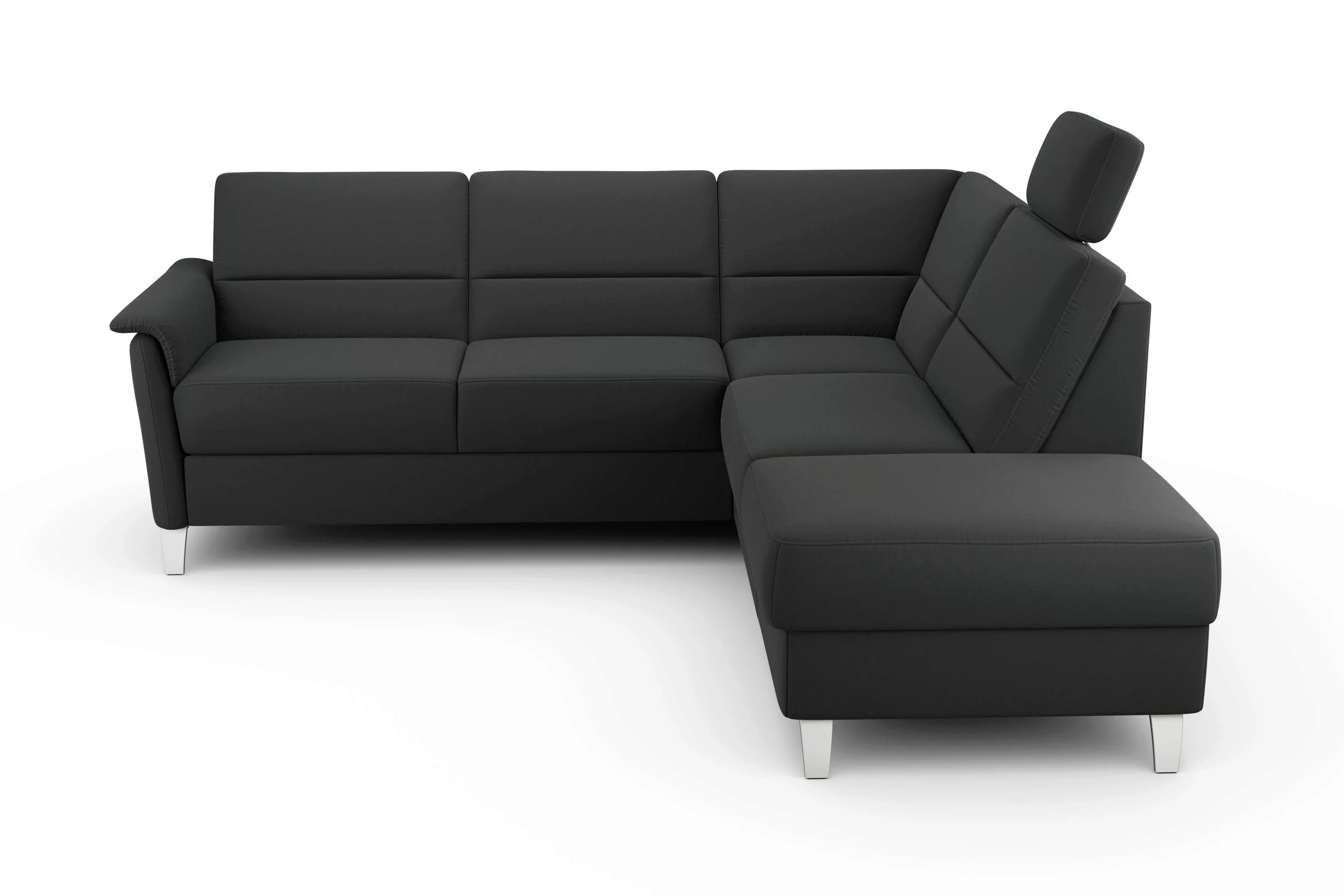 sit&more Ecksofa "Palmera L-Form", wahlweise mit Bettfunktion und Bettkaste günstig online kaufen