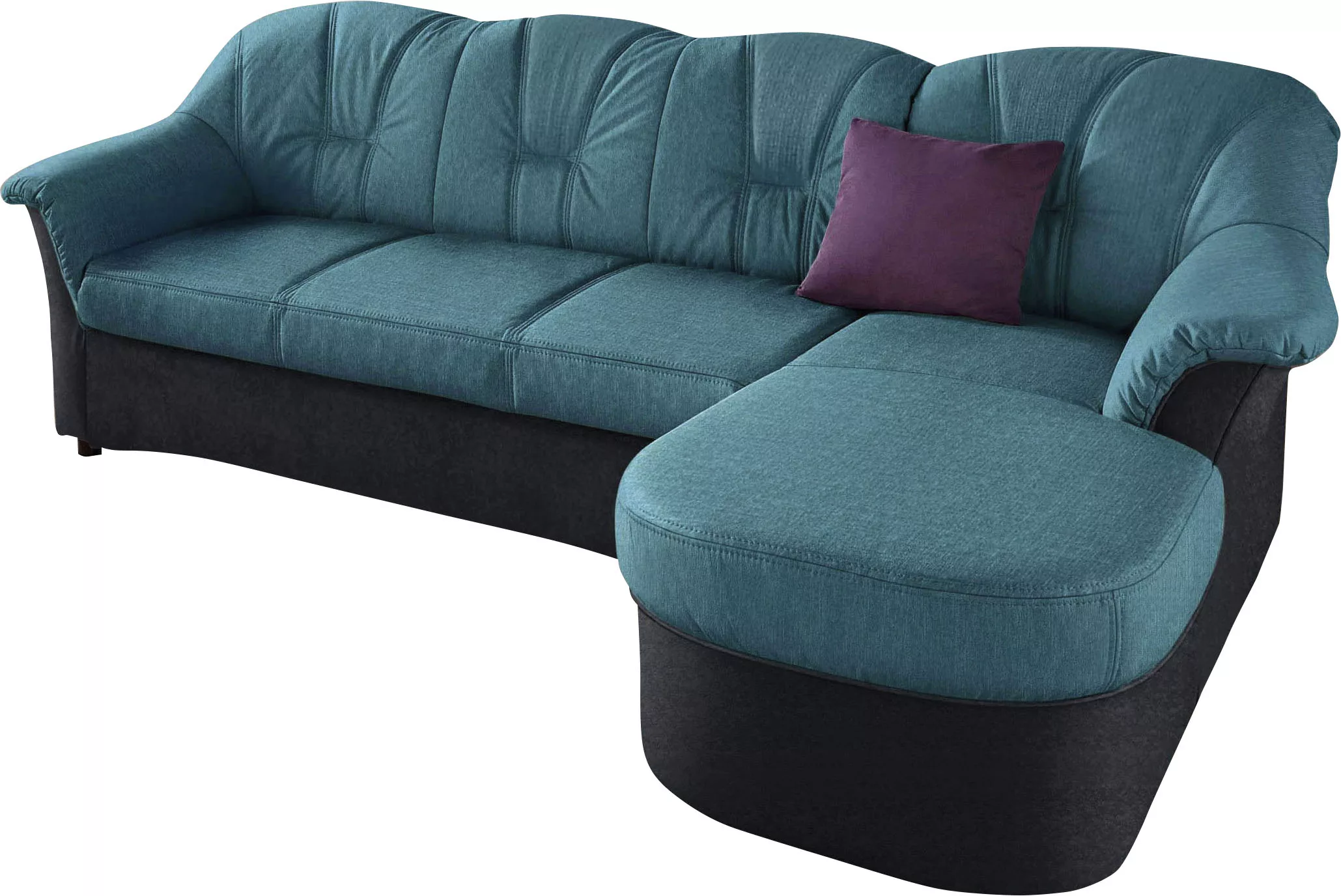 DOMO collection Ecksofa "Flores Schlafsofa, B/T/H: 233/142/86 cm, L-Form", günstig online kaufen