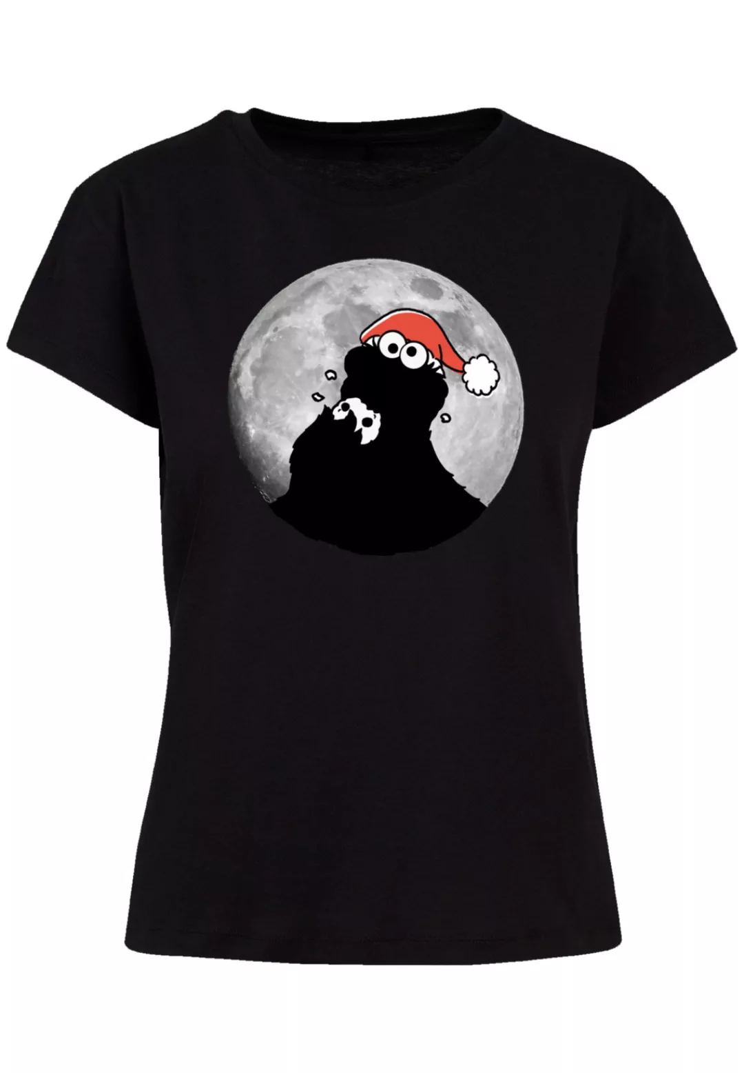 F4NT4STIC T-Shirt "Krümelmonster Weihnachten", Premium Qualität günstig online kaufen