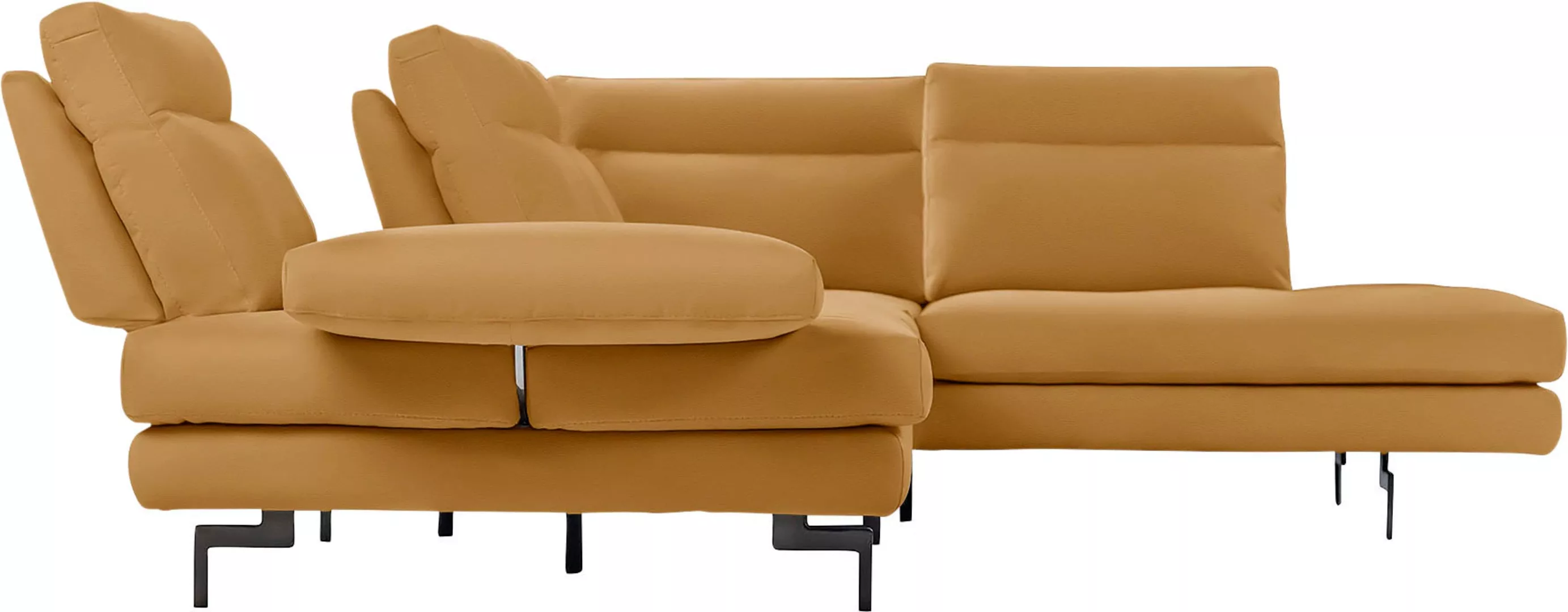 CALIA ITALIA Ecksofa »Toby Wing, L-Form, Designsofa mit sensationellem Sitz günstig online kaufen