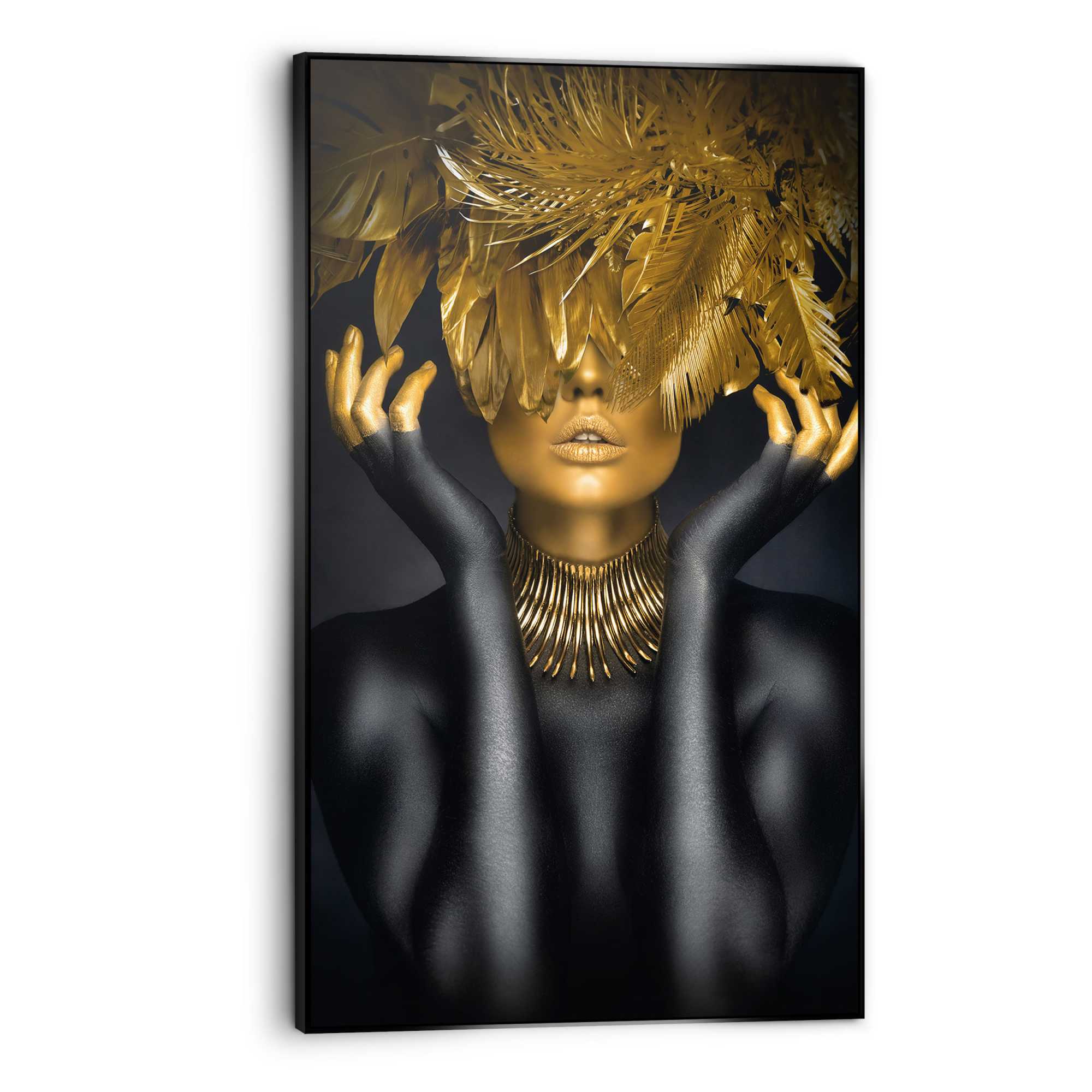 Reinders! Wandbild »Golden Feathers« günstig online kaufen