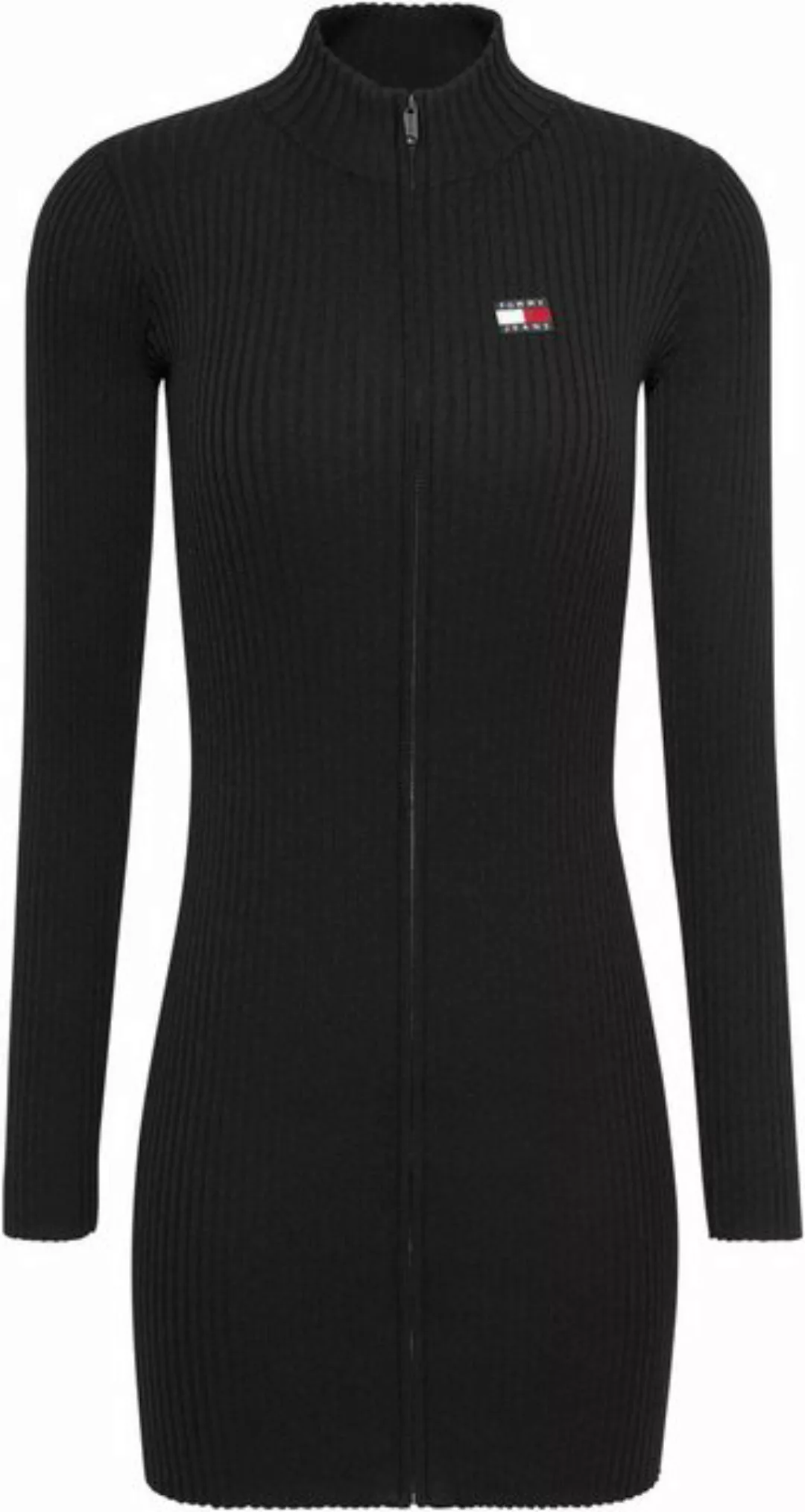 Tommy Jeans Strickkleid TJW BADGE ZIP SWEATER DRESS mit Zipper günstig online kaufen