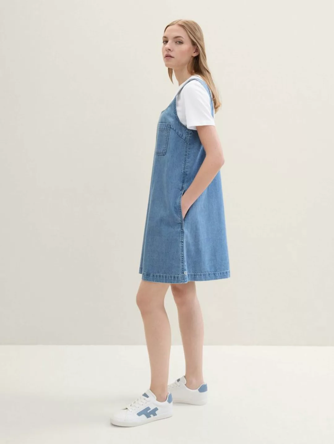 TOM TAILOR Denim Sommerkleid Mini Jeans Kleid günstig online kaufen