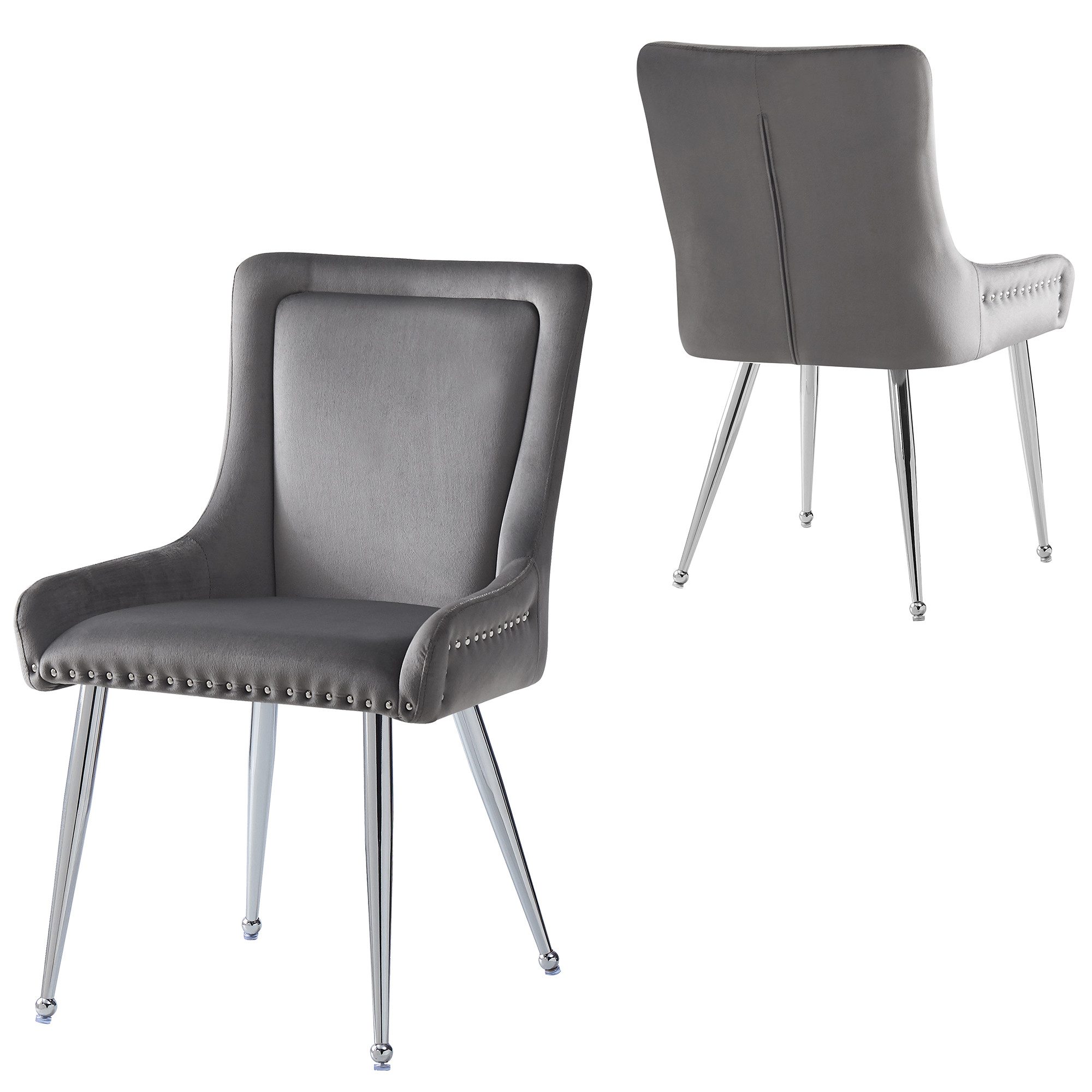 REDOM Esszimmerstuhl Kosmetikstuhl,Esszimmerstuhl,Loungesessel (Luxus Samt- günstig online kaufen
